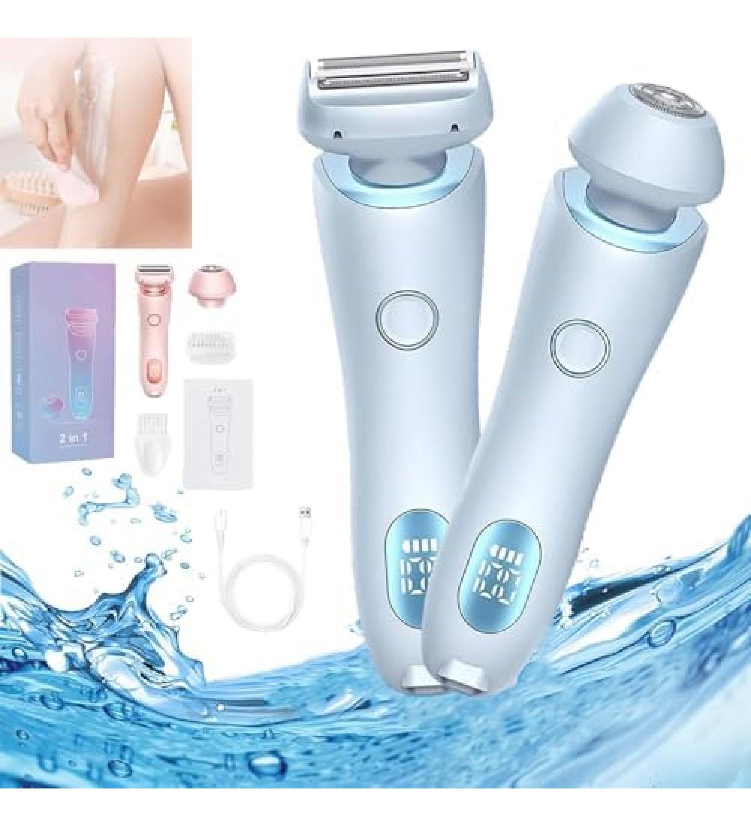 Skineo - Skineo Shaver Pro Skineo Shaver Pro For Women Beauty Bloom Skineo Shaver Pro Solys Razor Solys Smoothshave Razor The Glide Pro 3.0 Razor Dusk 2 In 1 Elegance Portable Electric Shaver (Blue) - Buy Online on GoSupps.com