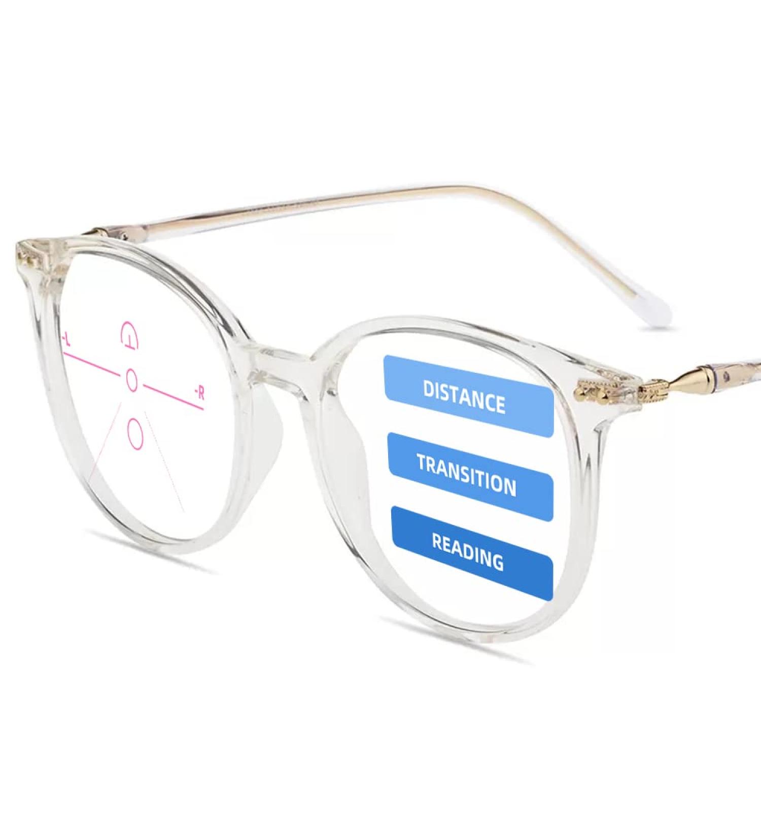 Buy Firmoo Progressive Multifocus Computer Reading Glasses 2.0 | Clear Blue Light Blocking UV400 Readers Eyewear - Shop Internationally - Buy Online on GoSupps.com