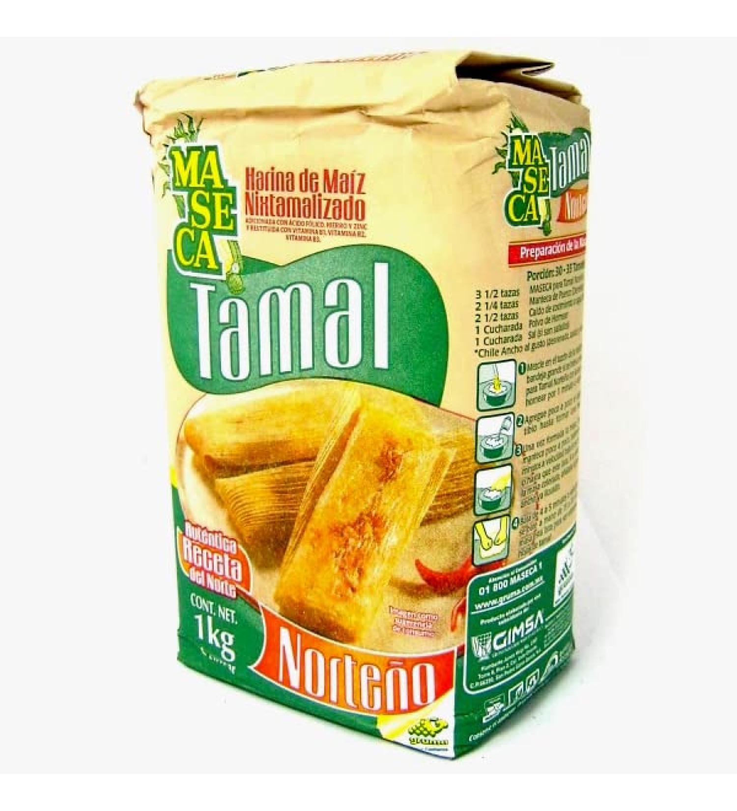 Maseca for Tamales 1kg / Mexican Gluten Free Corn Flour For Tamales - Buy Online on GoSupps.com