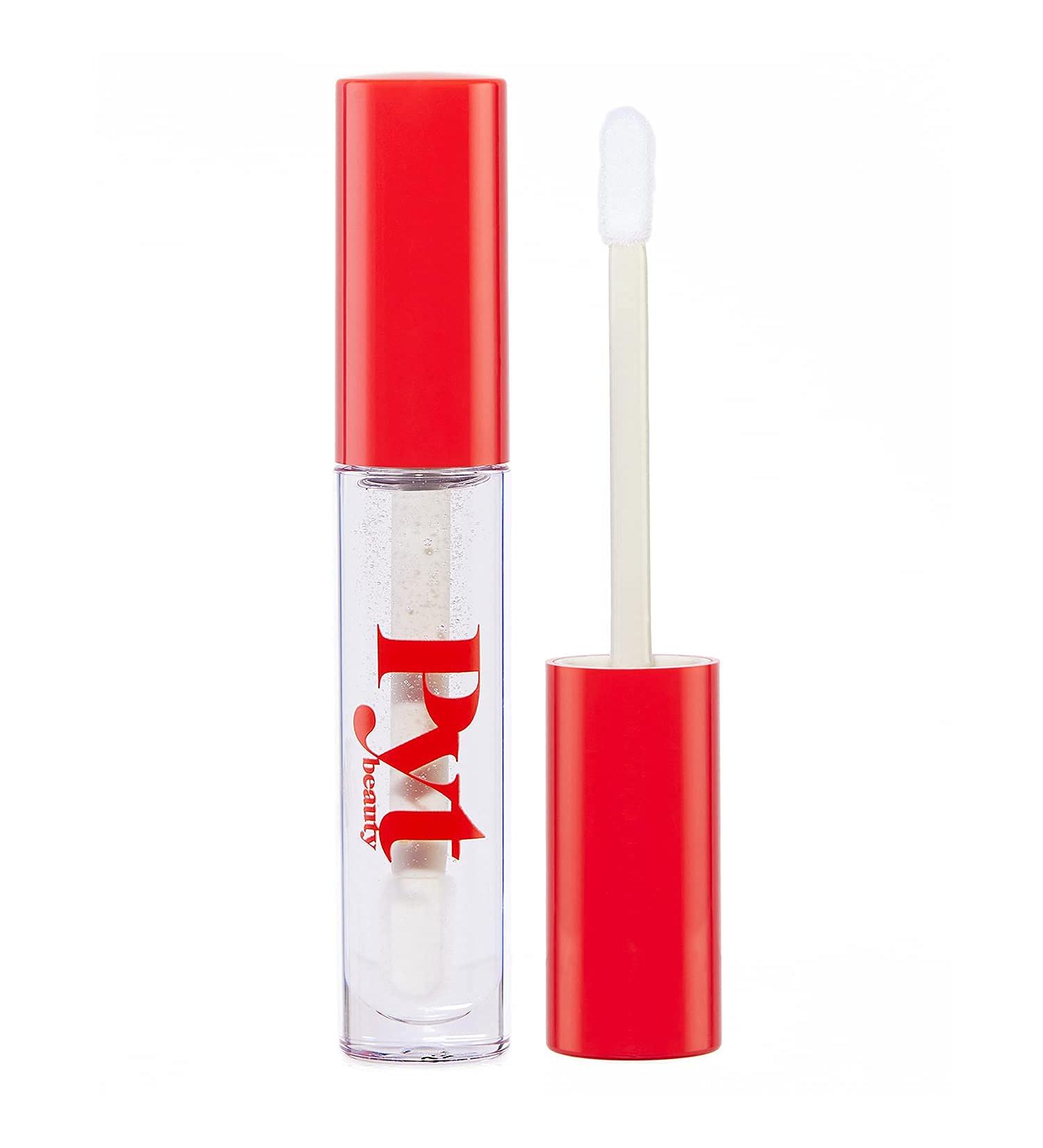 PYT Beauty Clear Lip Gloss - Hydrating | Natural Lip Plumper | Hypoallergenic | Vegan Makeup - 1 Count - Buy Online on GoSupps.com