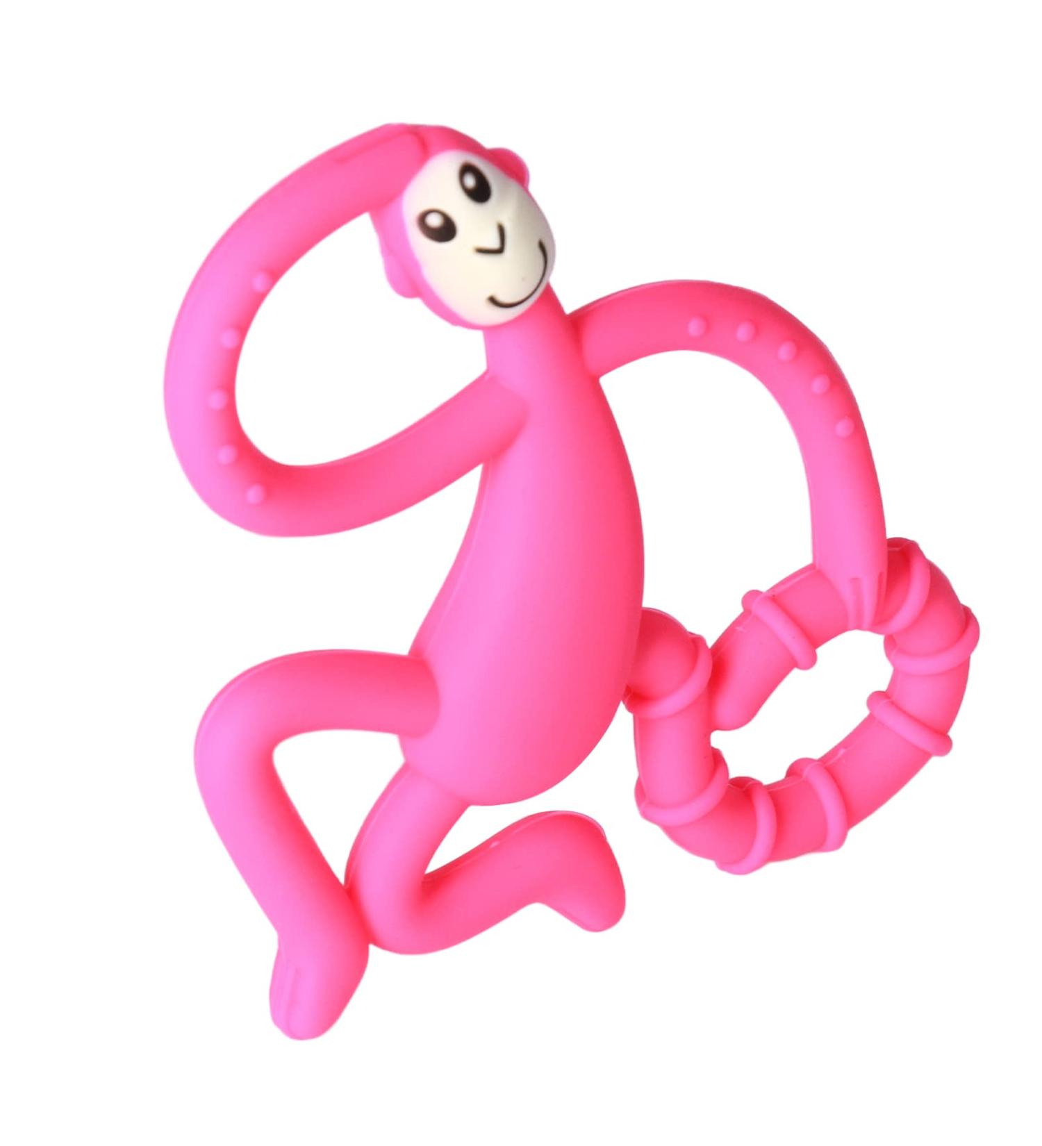 Silicone Monkey Teething Toy - Portable & High Toughness Baby Teether for Home & Travel - Buy Online on GoSupps.com