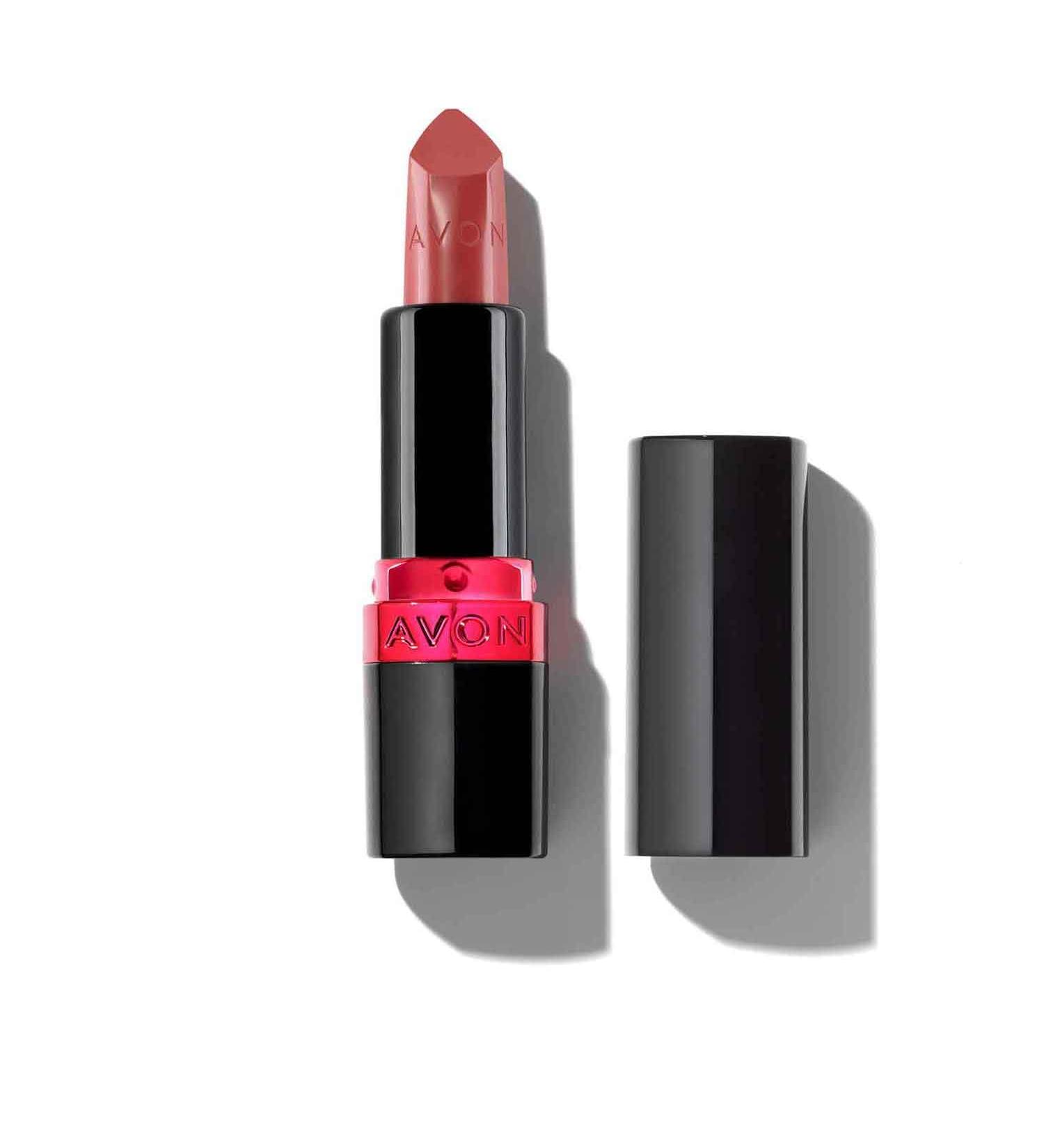  Avon AVON Ultra Creamy Lipstick - Pout | Lip Stain Our most pigmented lipstick | Long-lasting comfortable lipstick with ultra-rich color | 3.6 g - Buy Online on GoSupps.com