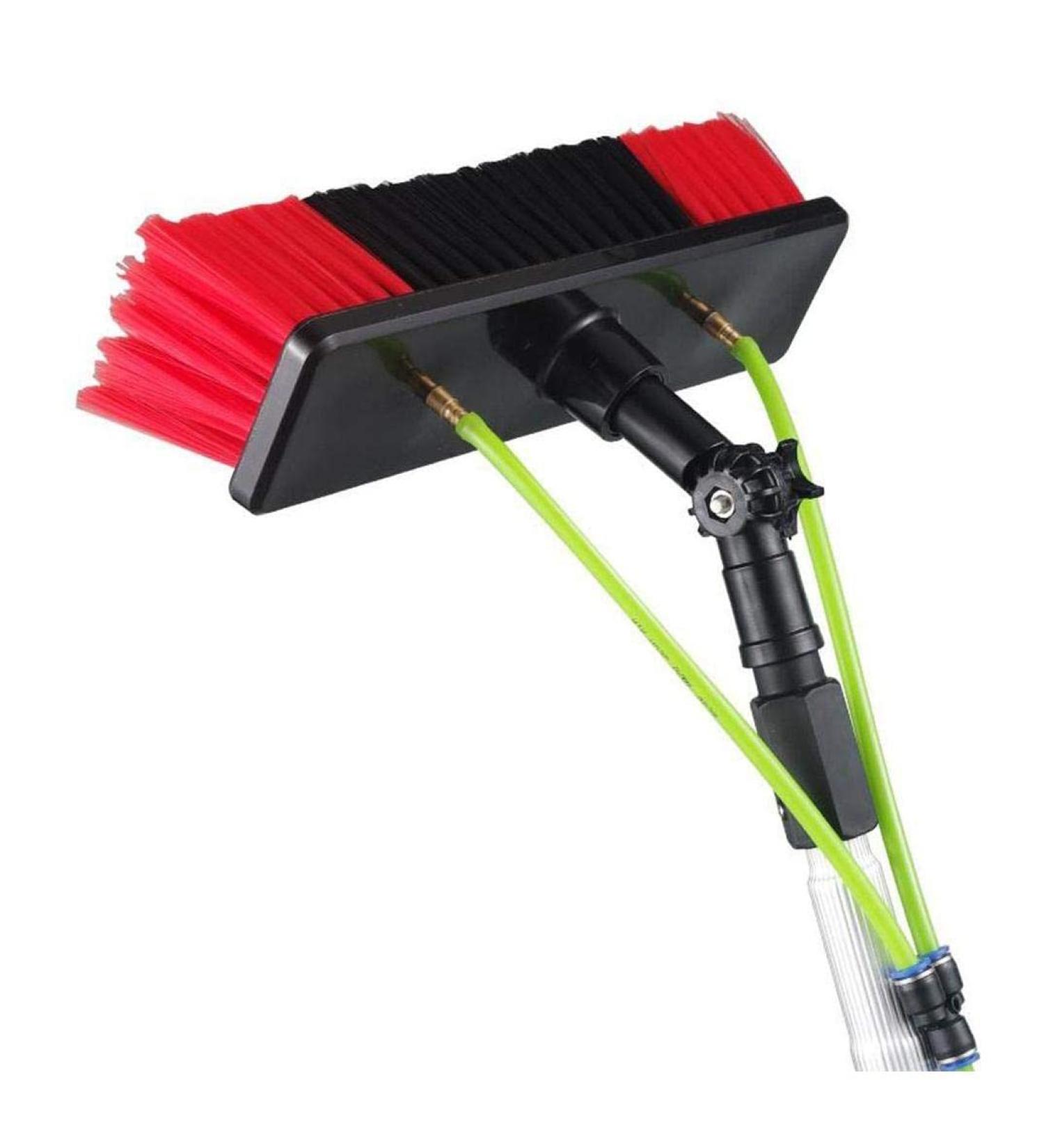 Window Cleaning Kit with Extension Pole Water Fed Pole Brush System Telescopic Window Cleaning Tools Extendable Pole with Brush 9 M - Buy Online on GoSupps.com