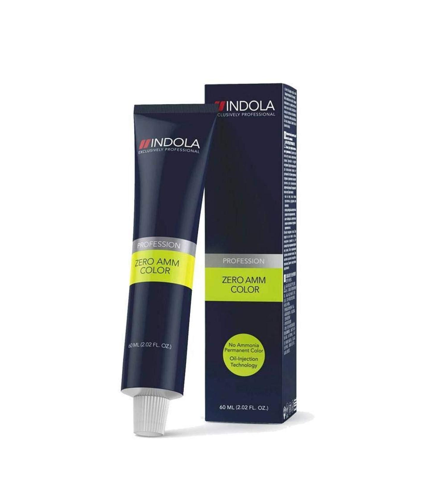 Indola Indola Ind Zero Amm Hair Color 4.6 Medium Brown Red 60 ml