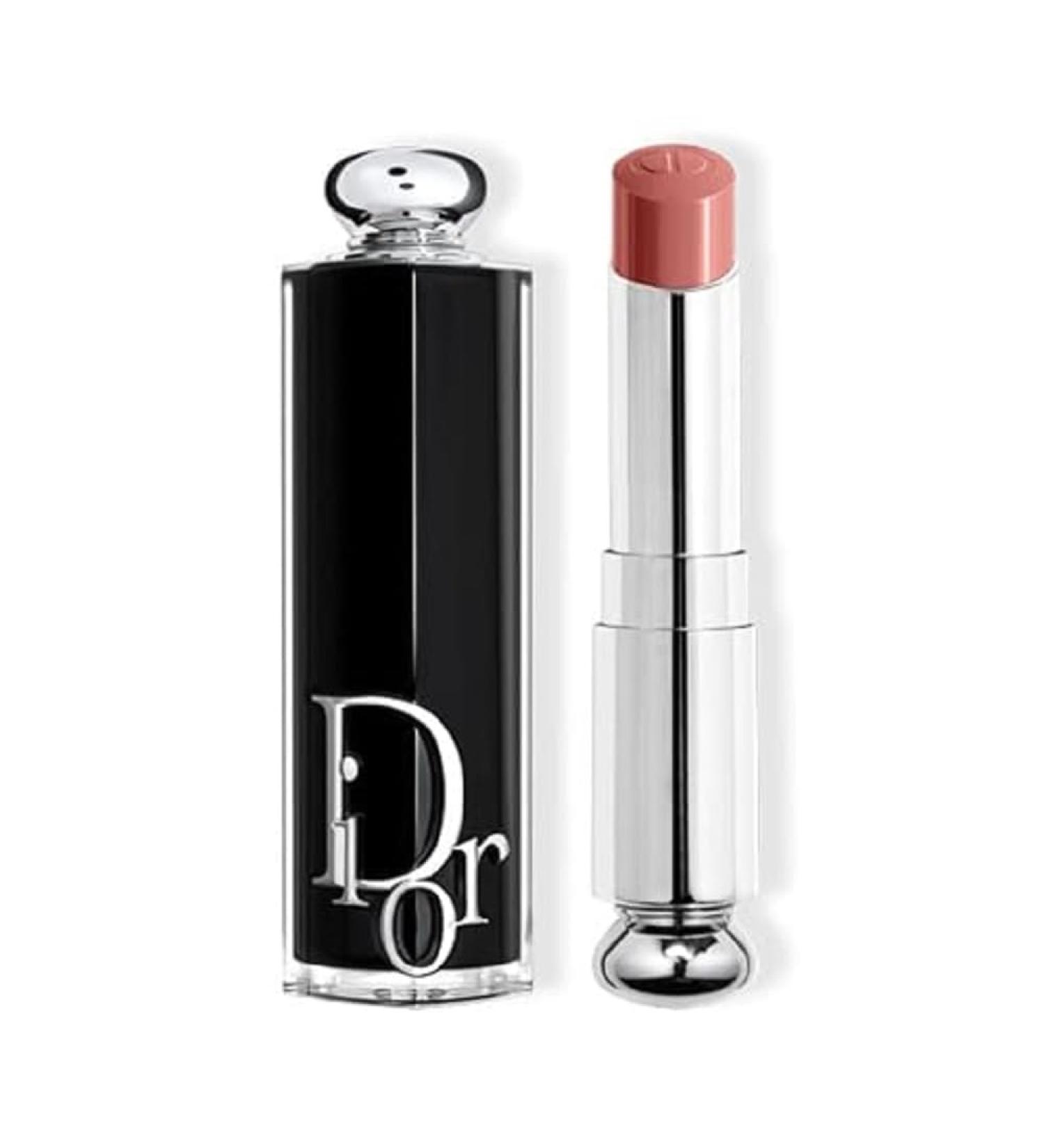 Christian Dior Dior Addict Hydrating Shine Lipstick - 100 Nude Look | Refillable 0.11 oz - Shop Internationally - Buy Online on GoSupps.com