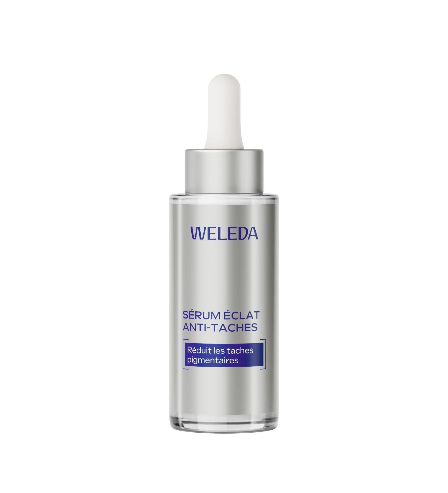 Weleda S rum clat Anti-Taches Gentiane Bleue & Edelweiss Soin Anti- ge Redensifiant 50+ R duit et claircit Visiblement les Taches 30ml - Buy Online on GoSupps.com
