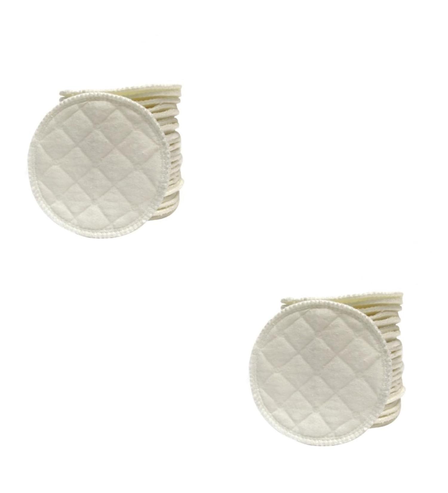 TOYANDONA 24 Pcs Washable Breastfeeding Pads - White Bra Pads for Comfort & Ease - Ideal for Nursing Moms - Buy Online on GoSupps.com