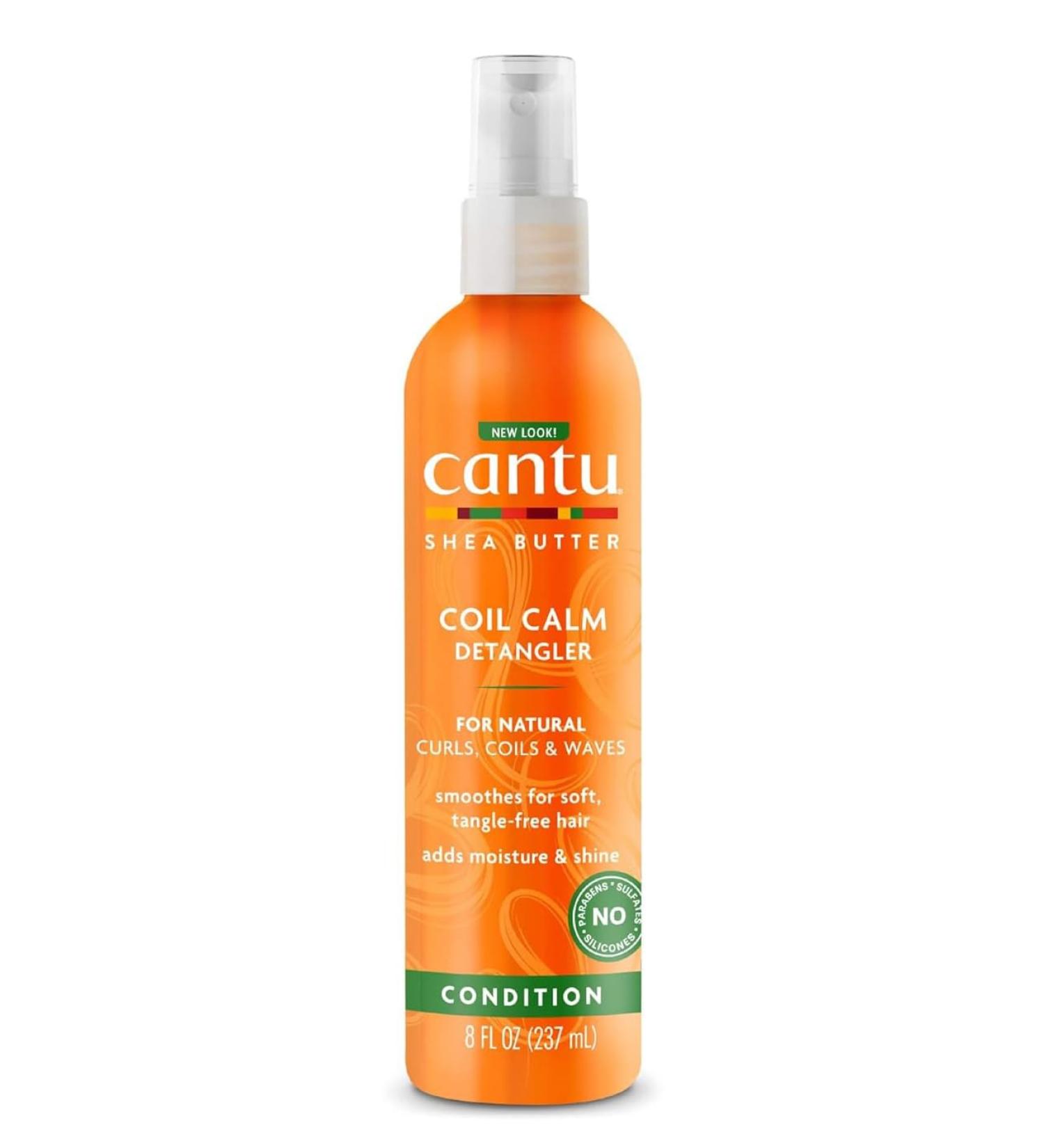 Cantu Natural Hair Coil Calm Detangler Spray 235 ml (Pack of 2) 709.76 ml (Pack of 2) - Buy Online on GoSupps.com