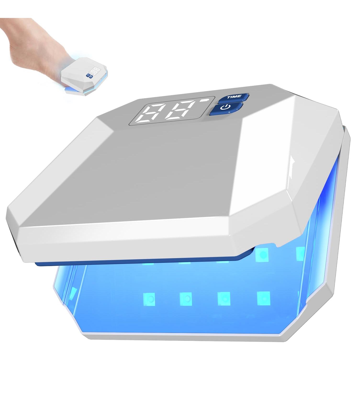 Nail Fungus Cleaning Device for Onychomycosis Nail Fungus Treatment for Fingernails Effective Convenient Toenail Nail Fungus Treatment for Home Use (White) - Buy Online on GoSupps.com