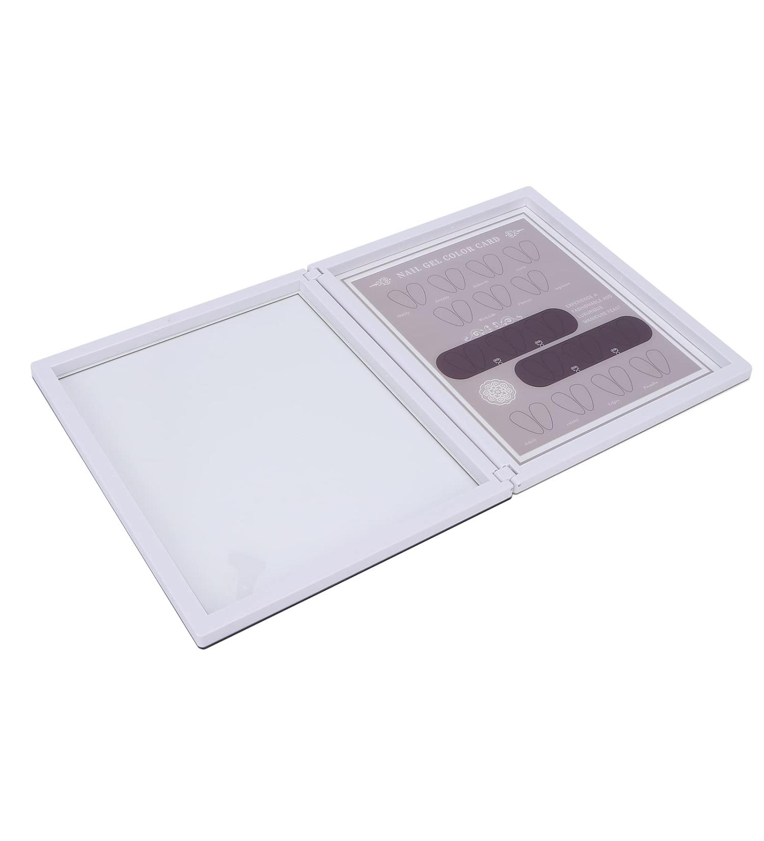 Nail Polish Display Book Stable and Durable Edges Of the Nail Color Display Book Are Rounded Nail Color Card Book for Life for Home for Studio for Shop - Buy Online on GoSupps.com