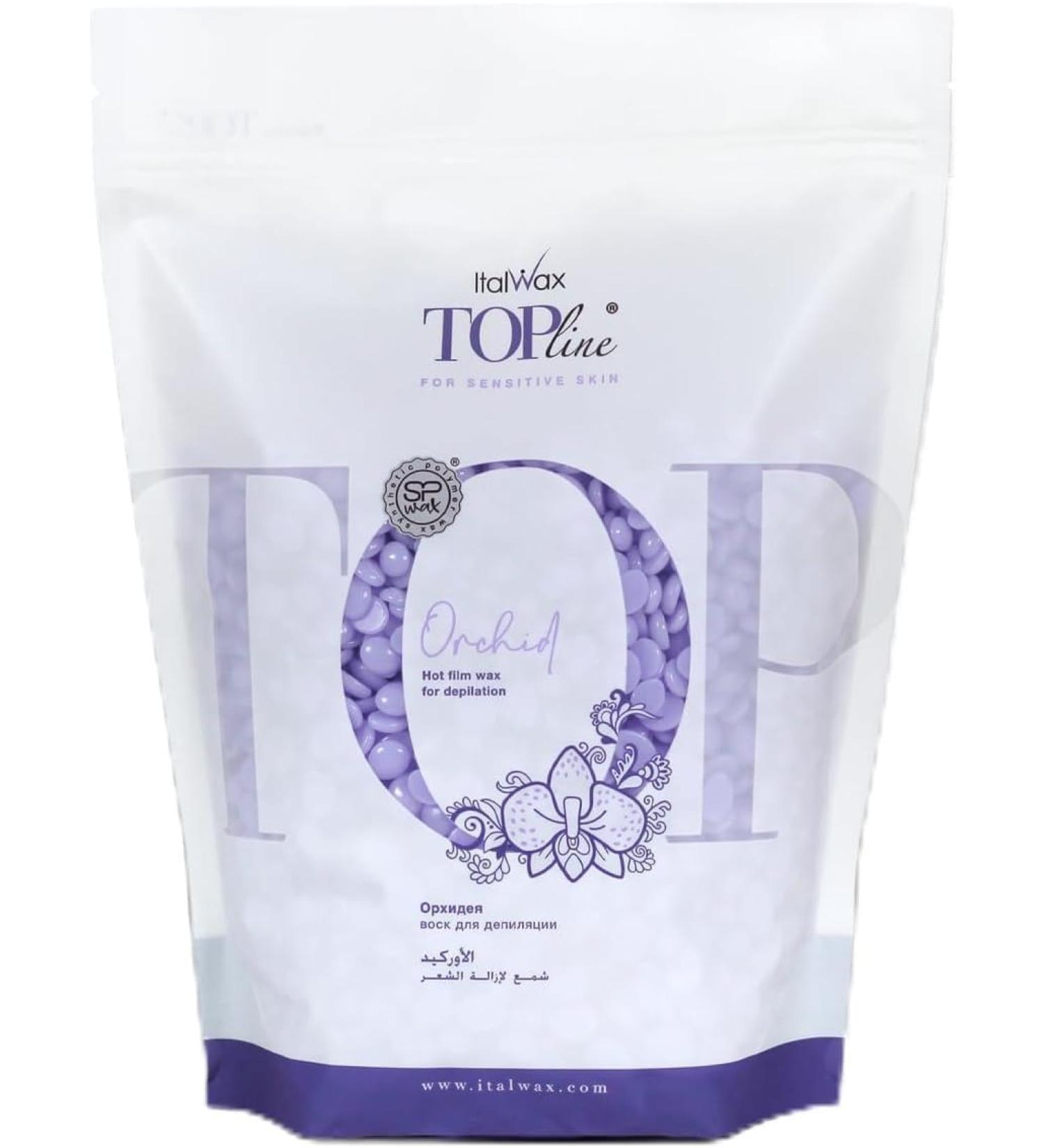 Italwax Top Line Orchid Cire Pelable en Perles 750g Sans Colophane Id ale Peaux Sensibles pilation sans Bandes Efficace Maillot et Aisselles Parfum D licat d'Orchid e - Buy Online on GoSupps.com