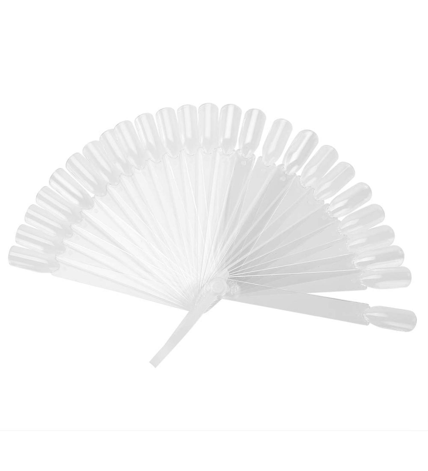Buy Dekaim 32pcs Clear Nail Tips Stick - False Nail Display Palette for Manicure & Gel Polish Practice - International Shipping Available - Buy Online on GoSupps.com