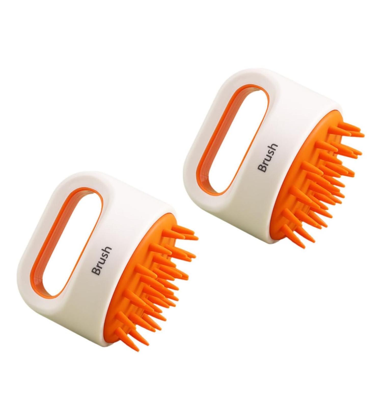 GLEAVI 2pcs Nonslip Massage Brush Shampoo For Baby Bath Shower Foam Suitable For Adults Efficient Skin Cleansing - Buy Online on GoSupps.com