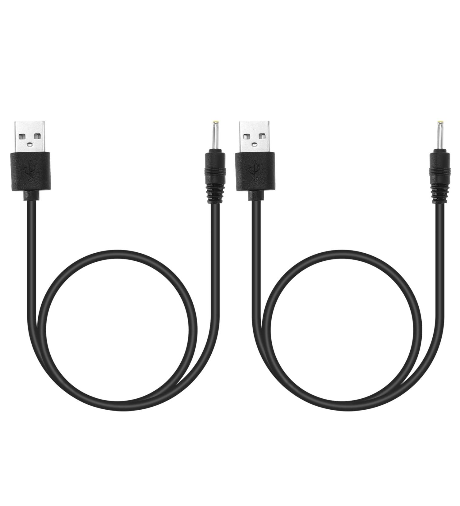 Pack of 2 USB Charging Cables for Braun Electric Shavers MGK3335 MGK3010 MGK3020 MGK3021 MGK3025 - International Shipping Available - Buy Online on GoSupps.com