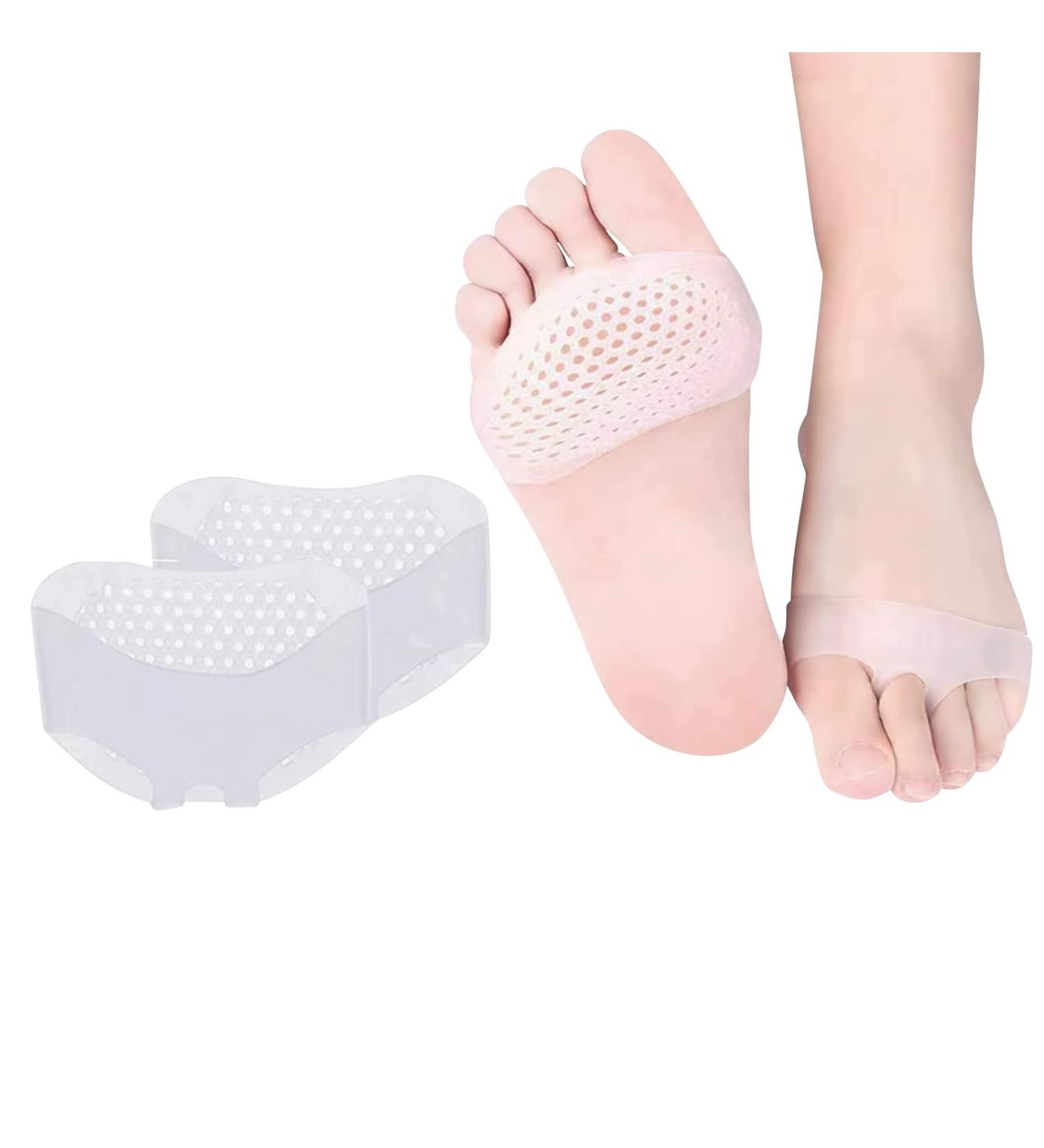 Angel Wings Metatarsal Pads - 8 Piece Set for Ball of Foot Pain Relief - Soft Gel Cushions for Women and Men - Buy Online on GoSupps.com