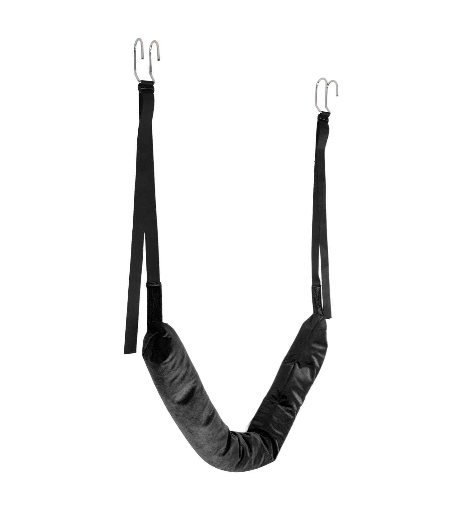 Portable Back Relief Device | Soft & Lightweight for Travel Home Office & Car | Alleviate Back Pain (Black) - Buy Online on GoSupps.com