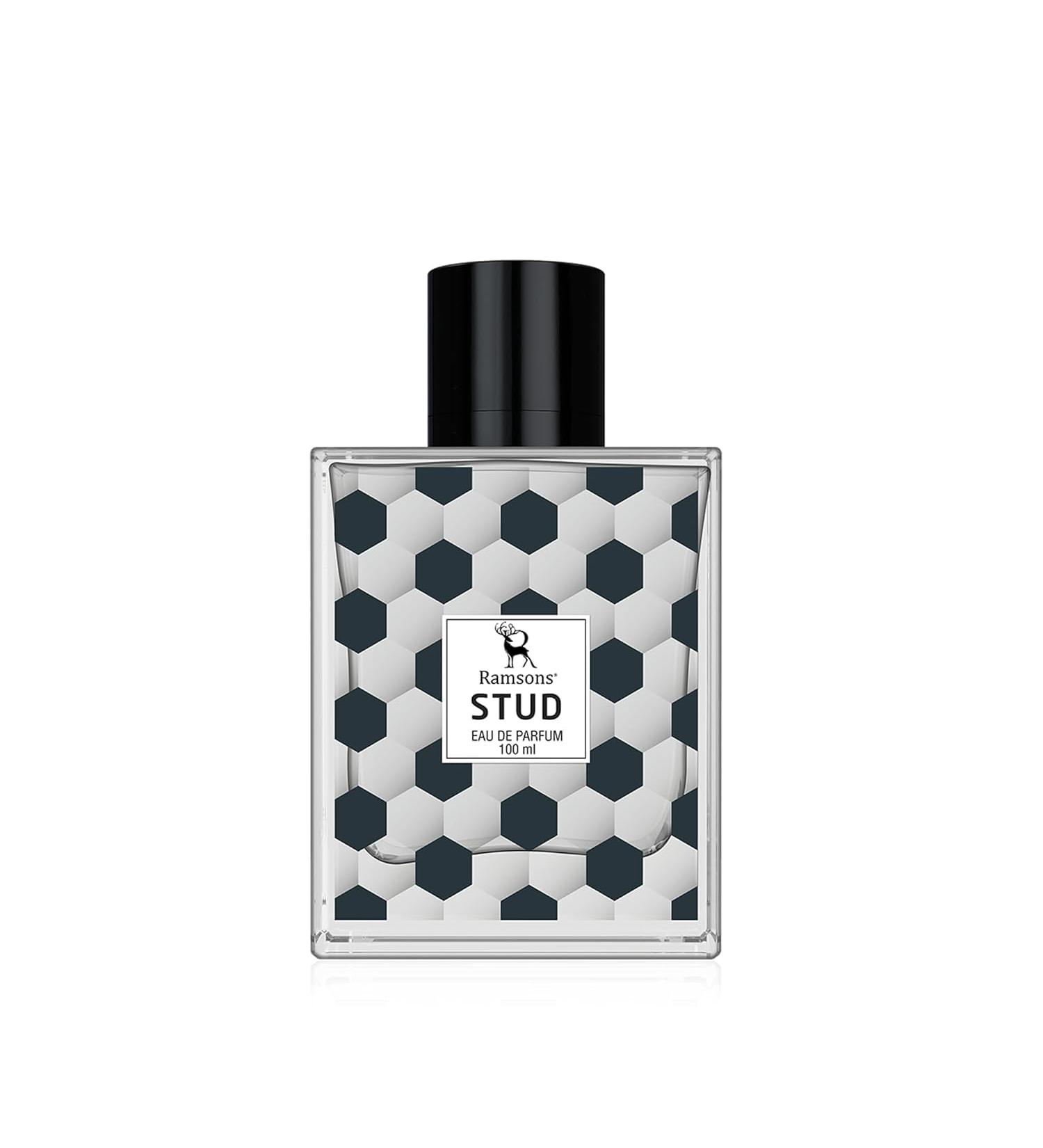 Ramsons - STUD Eau De Parfum 100 ML | Perfume For Men | TN - Bergamot Pineapple Lavender Orange Blossom | MN - Jasmine Rose Lilly of the valley Tarragon | BN - Amber Leathery Woody Musk - Buy Online on GoSupps.com