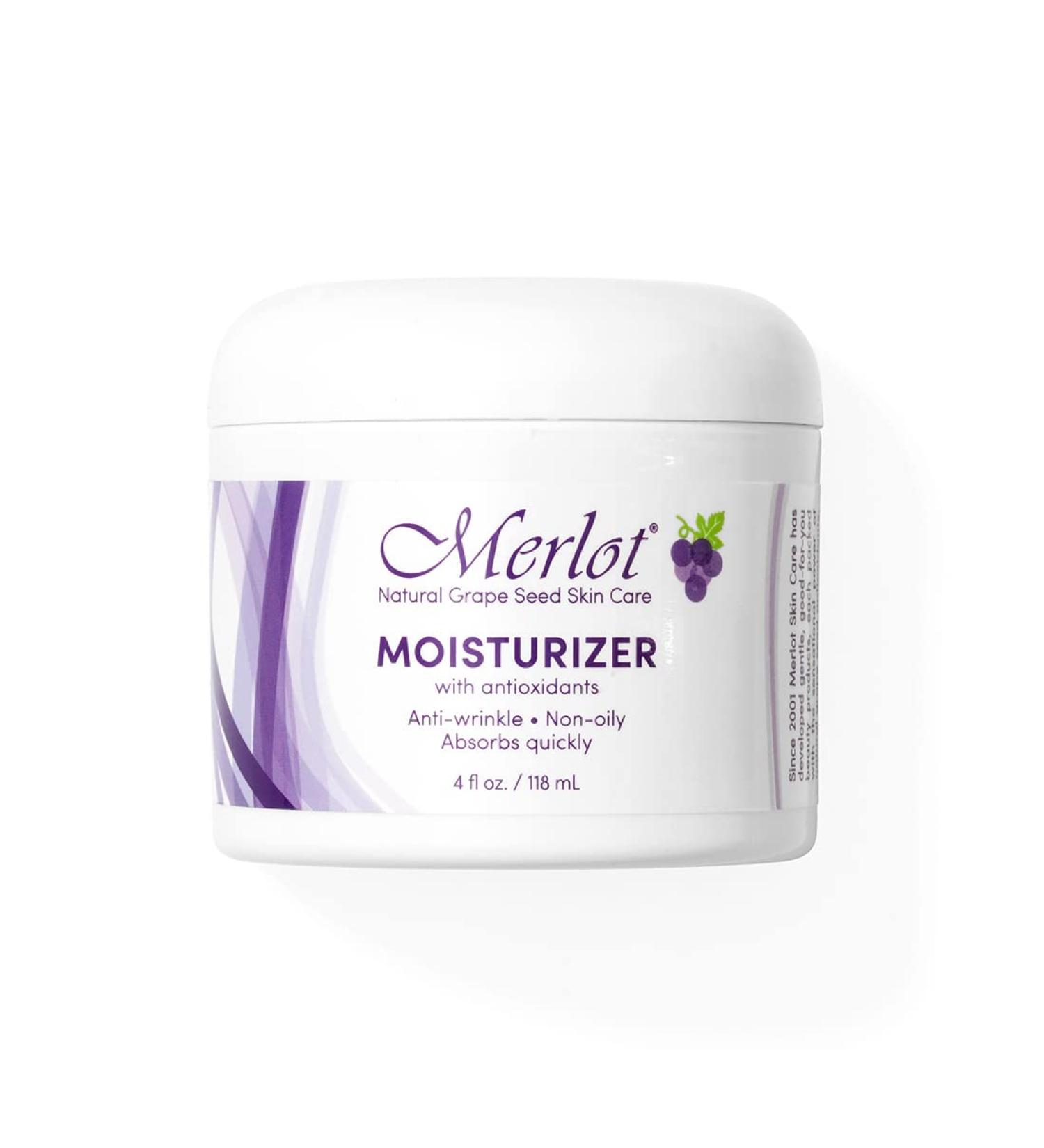 Merlot Moisturizer 4 oz (118 mL) - Hydrating Skin Care for a Radiant Glow - Buy Online on GoSupps.com