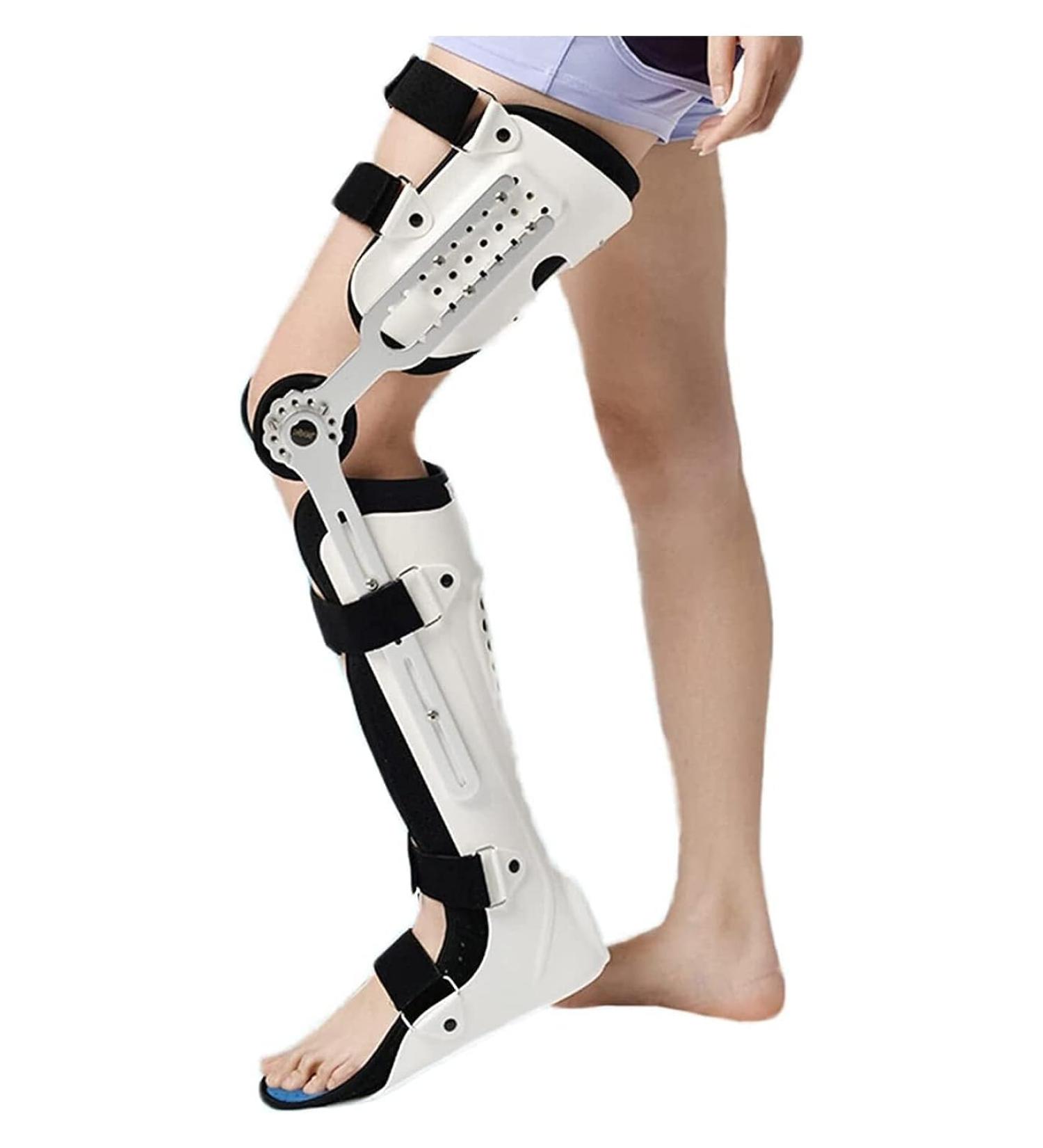 Adjustable Hip Joint Fixation Bracket & Knee Brace - Orthotic Support for Left/Right Leg | Post-Injury Stabilizer & Immobilizer - Buy Online on GoSupps.com