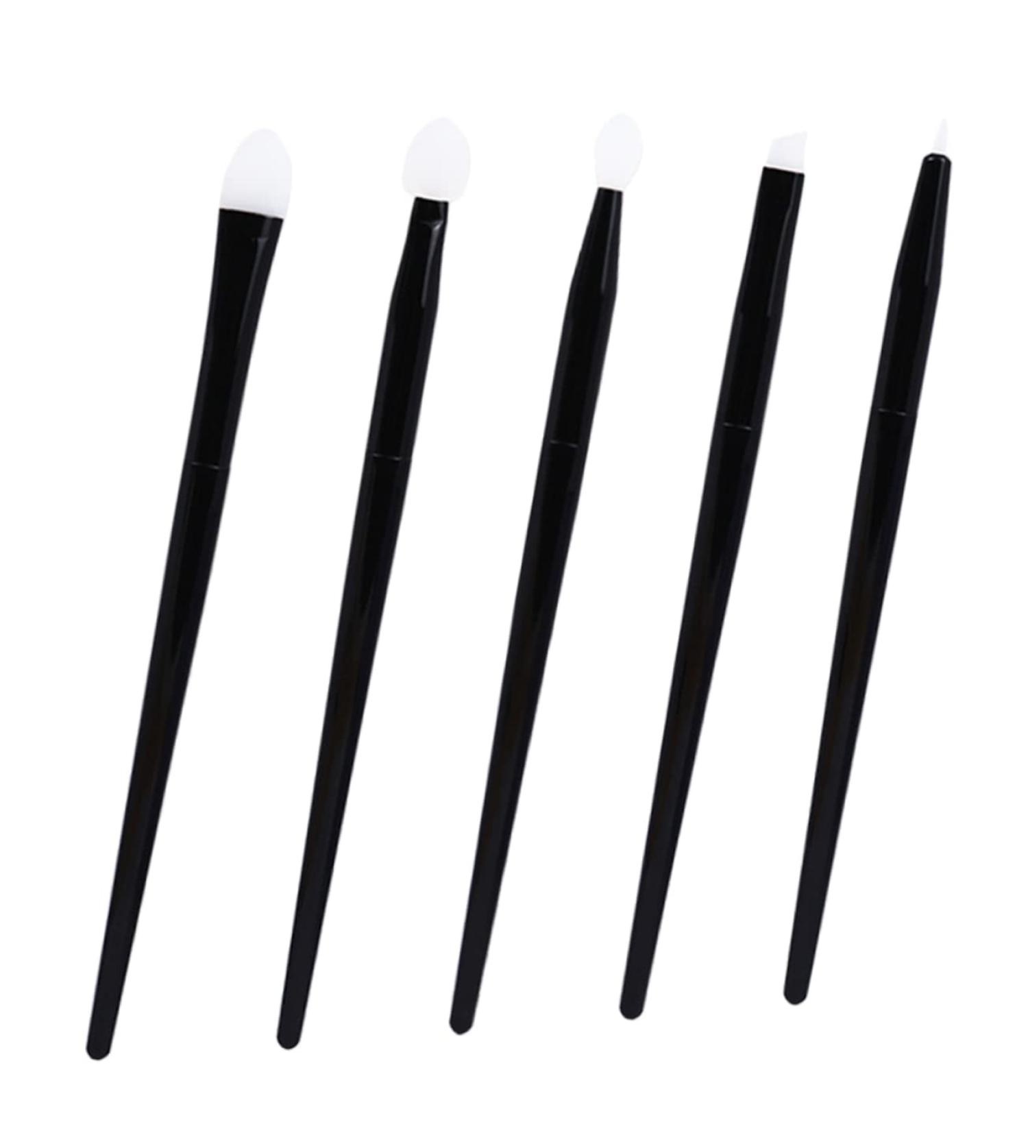 1 Set Silicone Makeup Brush Kit - Eyelash Separator Gel Eyeliner Powder Applicator & Eyebrow Brushes for Flawless Makeup - International Shipping Available - Buy Online on GoSupps.com