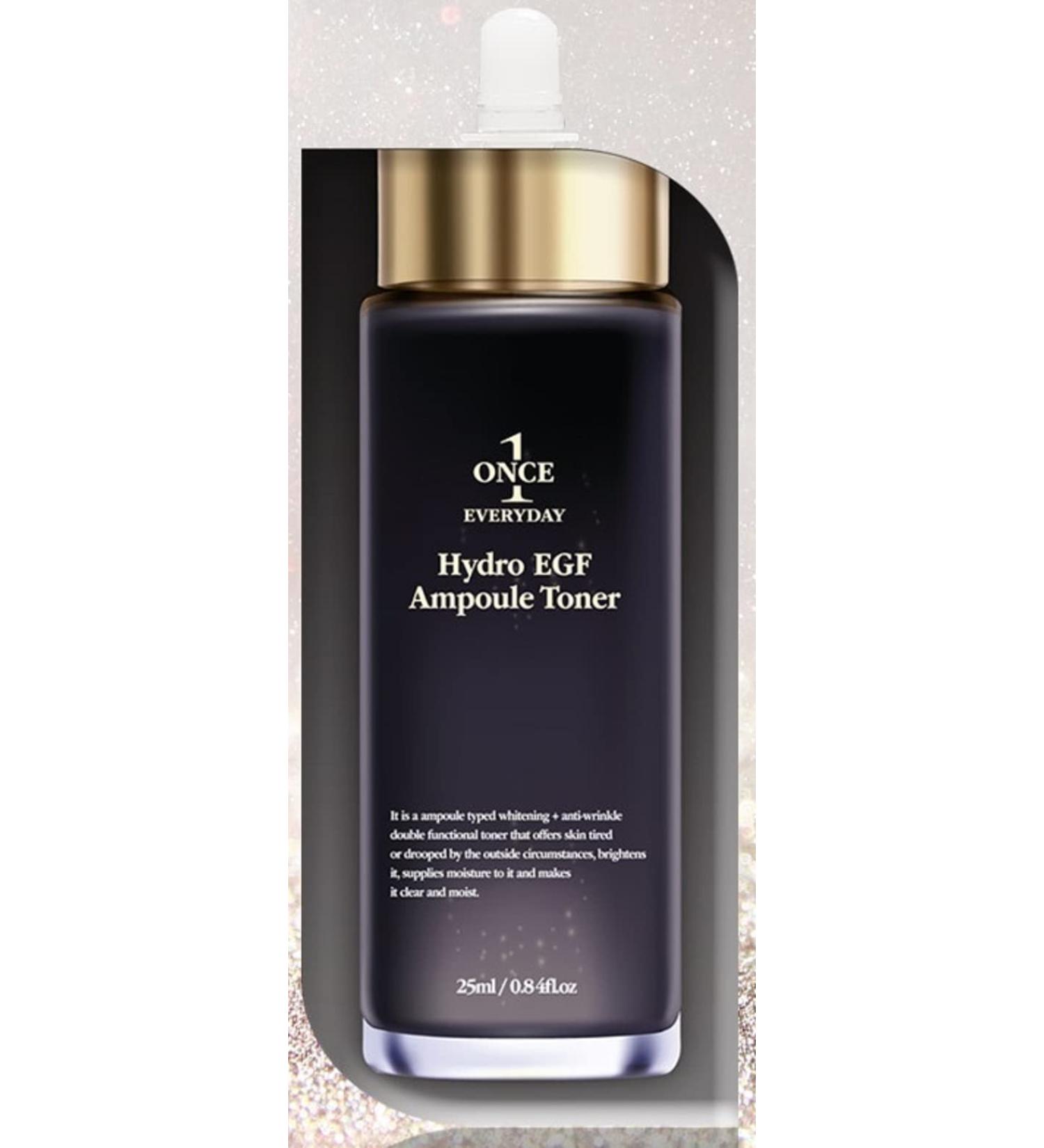 Chamos Once Everyday Hydro EGF Ampoule Toner 25 ml / 0.84 fl.oz. Anti-Wrinkle - Buy Online on GoSupps.com