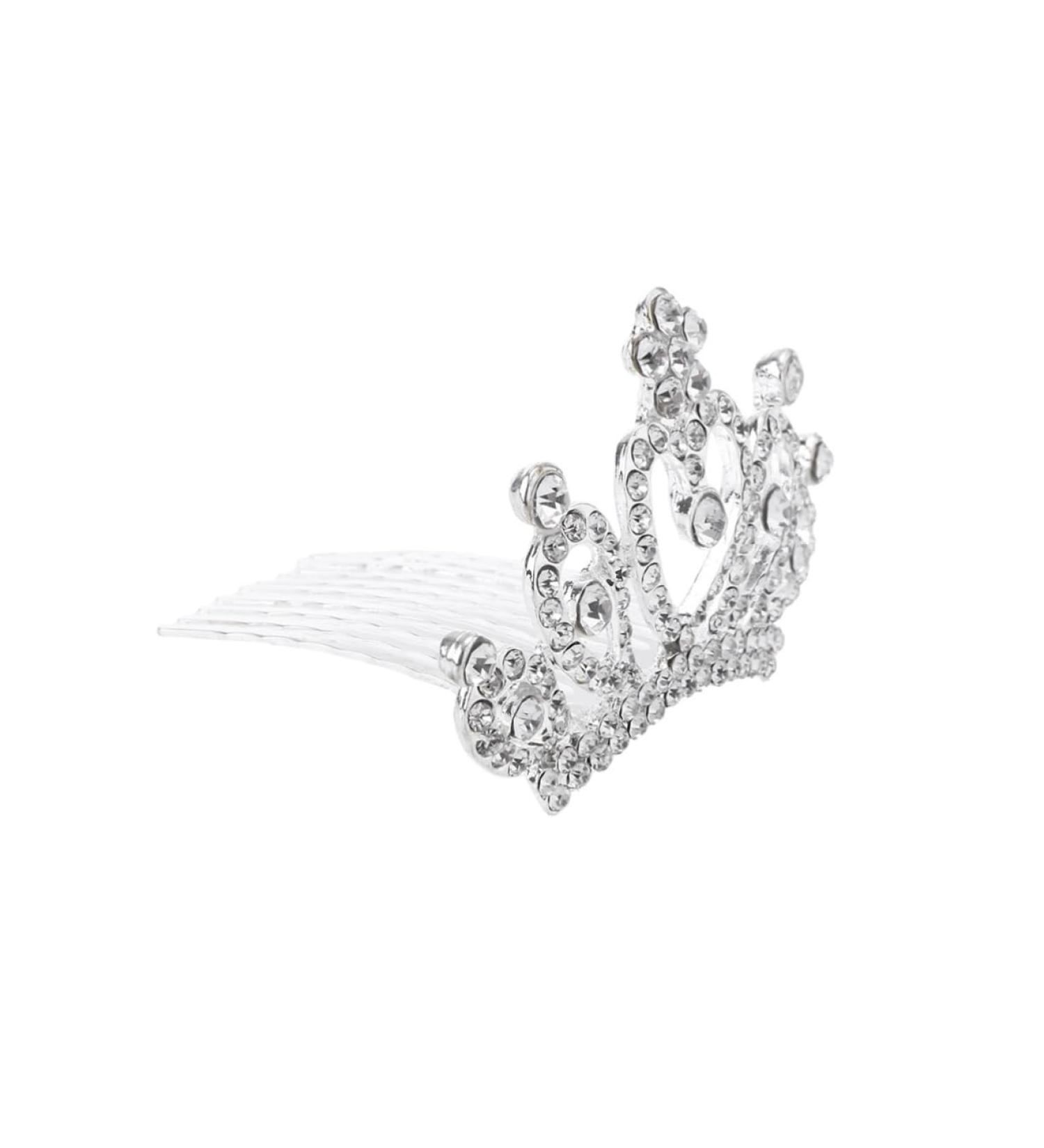 FRCOLOR Hair Comb Headgear Eye-catching Headpiece Cosplay Accessories Rhinestone Headpiece Diamond Headgear Rhinestone Headgear Tiara Child Small Crown - Buy Online on GoSupps.com
