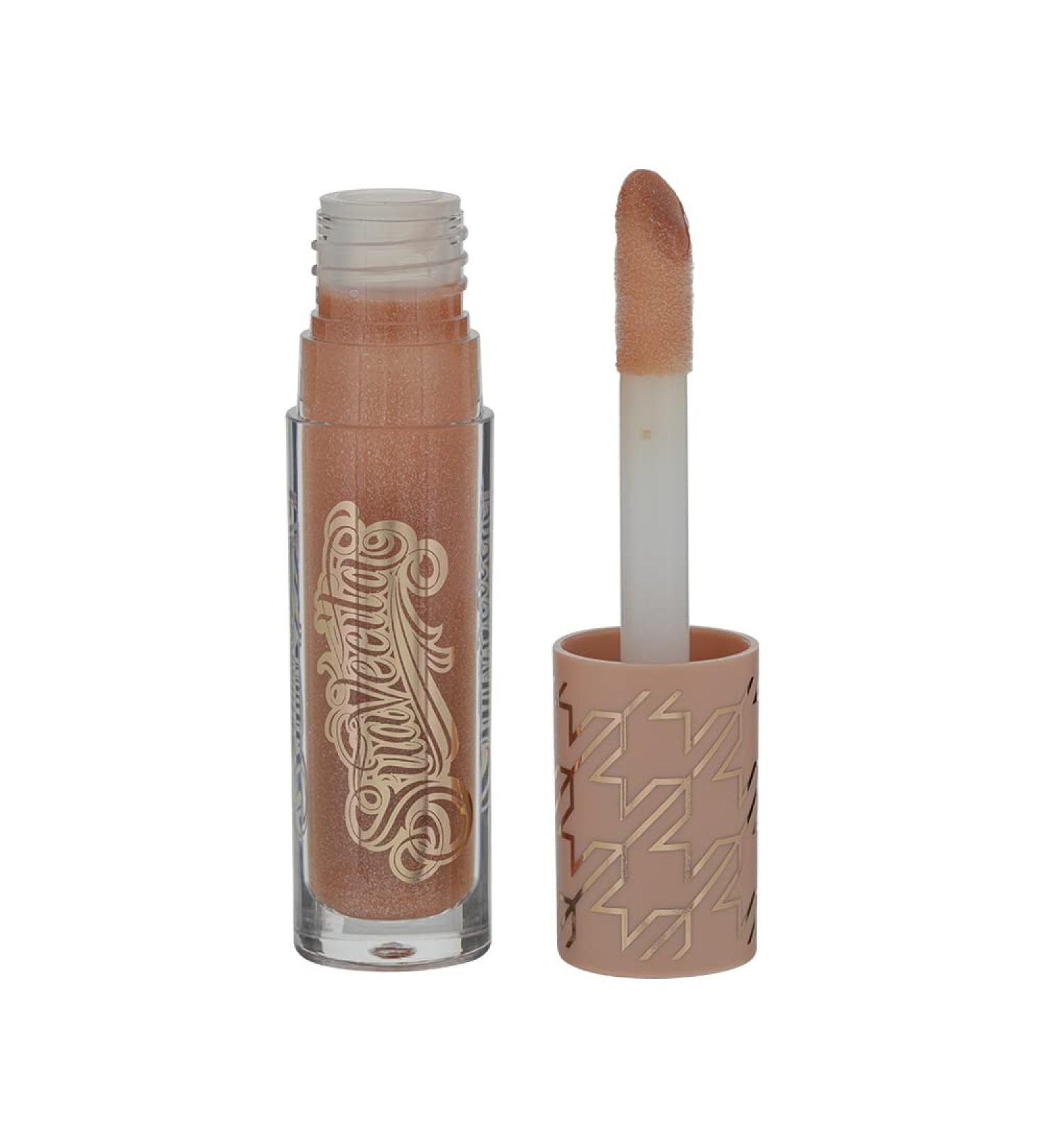 Buy Suavecita Lip Gloss Tequila Sunrise - Peachy Nude Hydrating & Long Lasting | Vegan & Cruelty Free - Buy Online on GoSupps.com