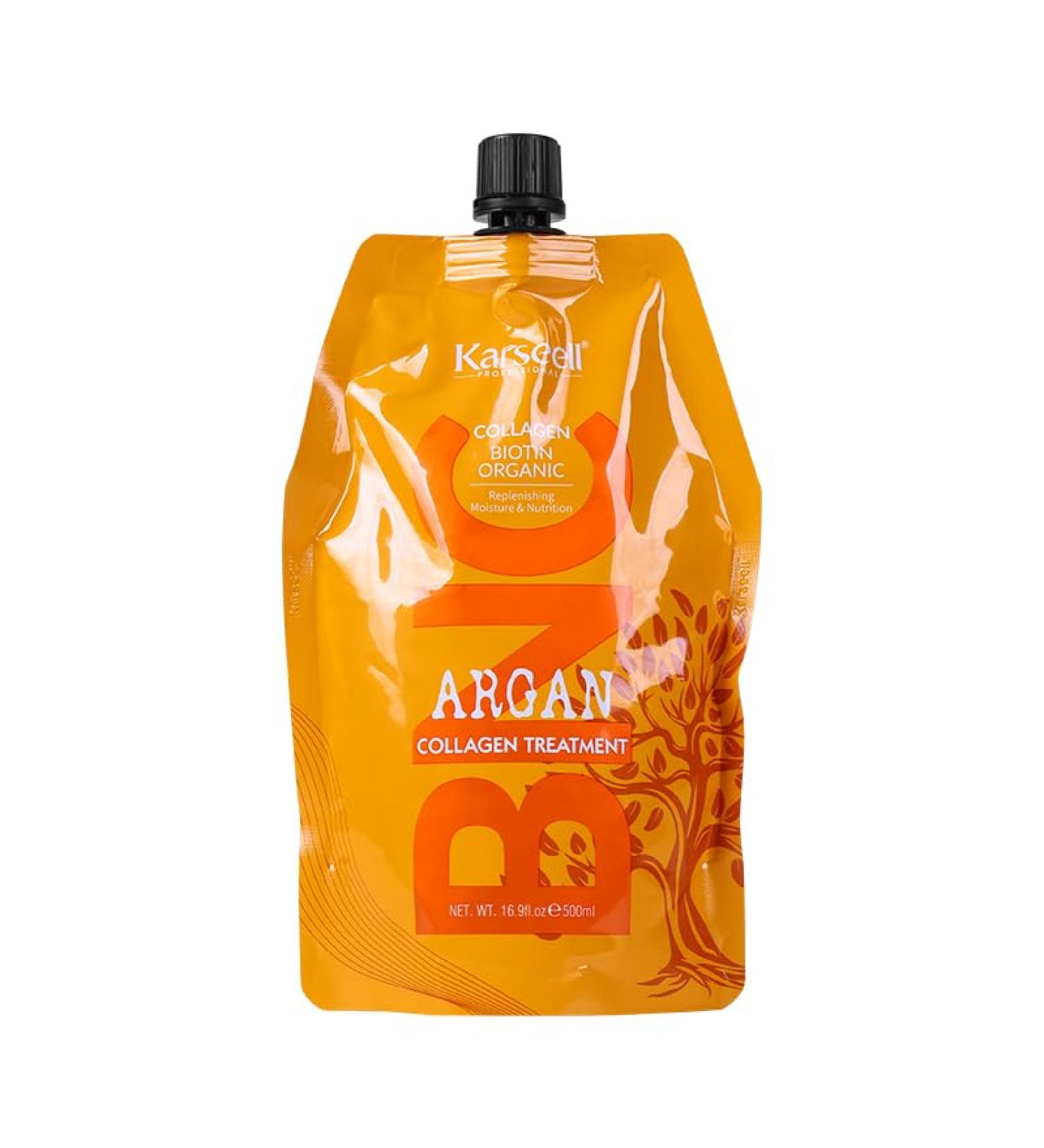 Karseell BNC Collagen Hair Treatment Mask 16.90 Oz 500ml Deep Repair Conditioner Argan Oil Collagen Hair Mask for Dry Damaged Hair All Hair Types - Buy Online on GoSupps.com