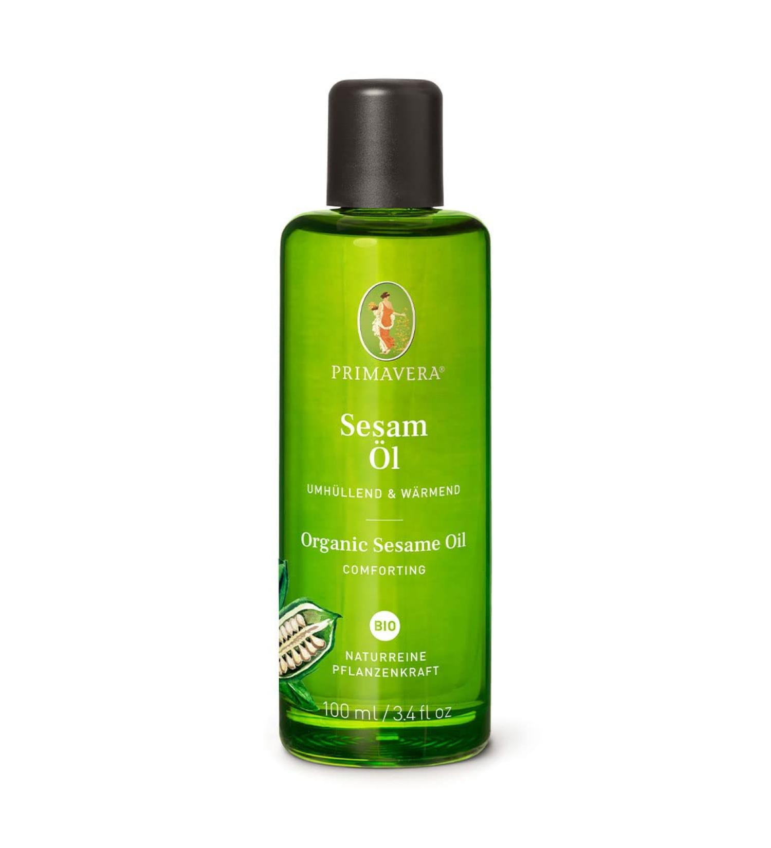 Primavera Sesame Organic Body Oil 100ml - Buy Online on GoSupps.com