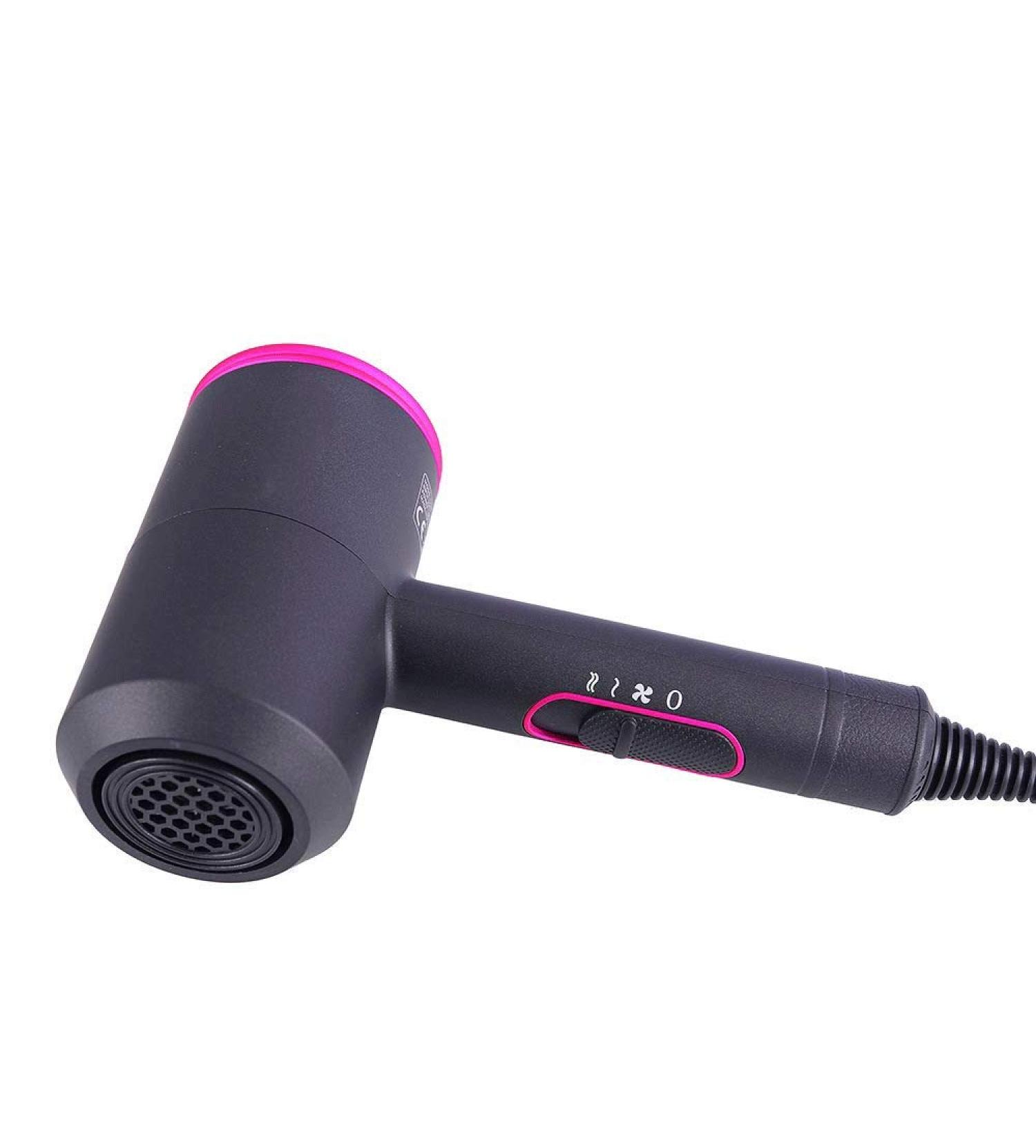 ADITAM Hair Dryer 1800W Ionic Blow Dryer Professional Hairdryer Powerful Ac Motor 3 Temperature 2 Speed & 1 Cool Setting Quick Drying Less Hair Damage 110-240V/B Double The Comfort - Buy Online on GoSupps.com