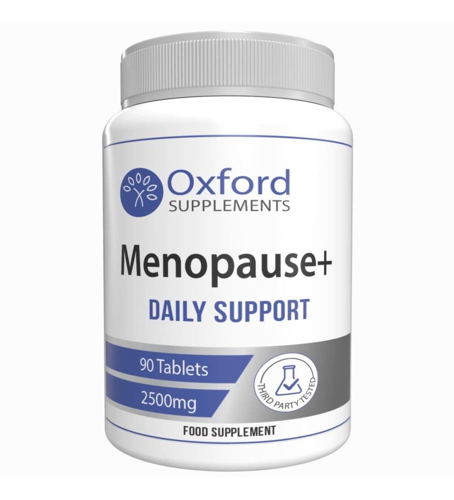 Menopause Supplements for Women | High Strength 2500mg Tablets | Contains Sage Leaf Extract to Support Daily Menopause Symptoms (90 Tablets - 3 Month Supply)