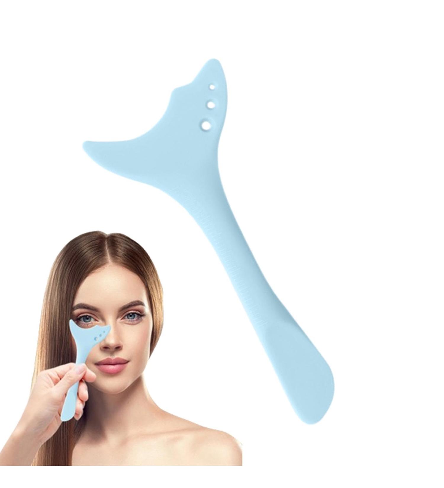 Eyelash Shield For Mascara - Silicone Eyelash Aid Multifunctional Reusable Eyelash Lipstick Eyeshadow Applicators Aid Tool For Beginners And Makeup Masters Blue - Buy Online on GoSupps.com