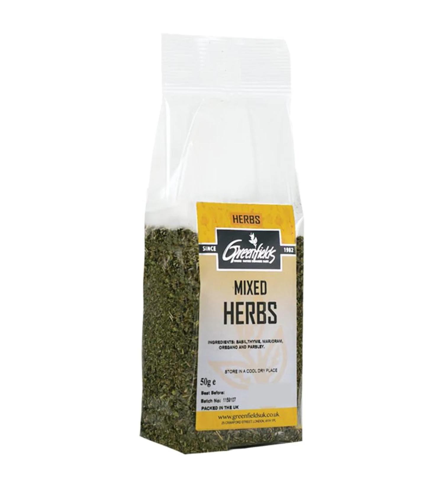 Greenfields Mixed Herbs 50g