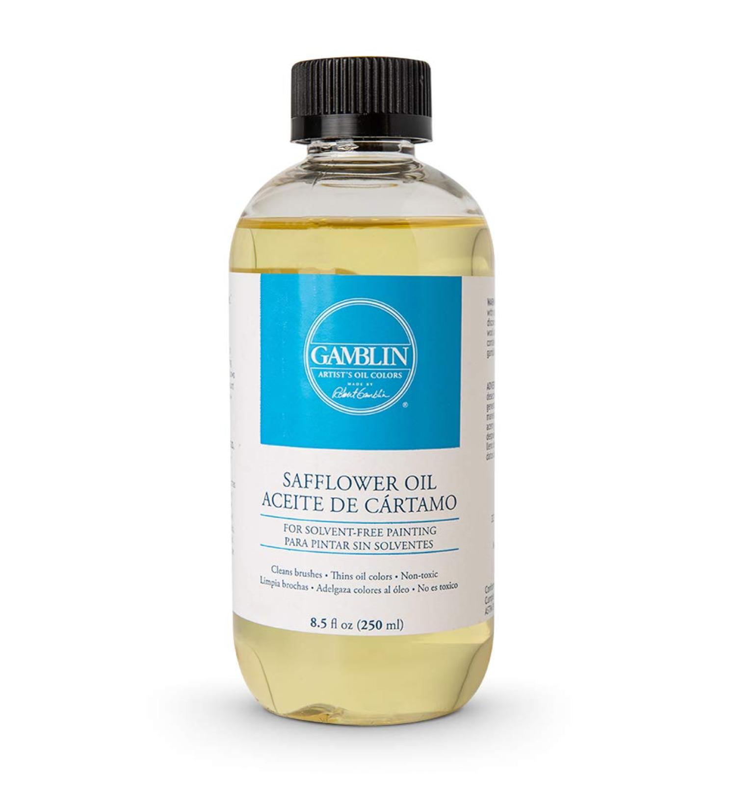 Gamblin Safflower Oil 8.5 oz Bottle
