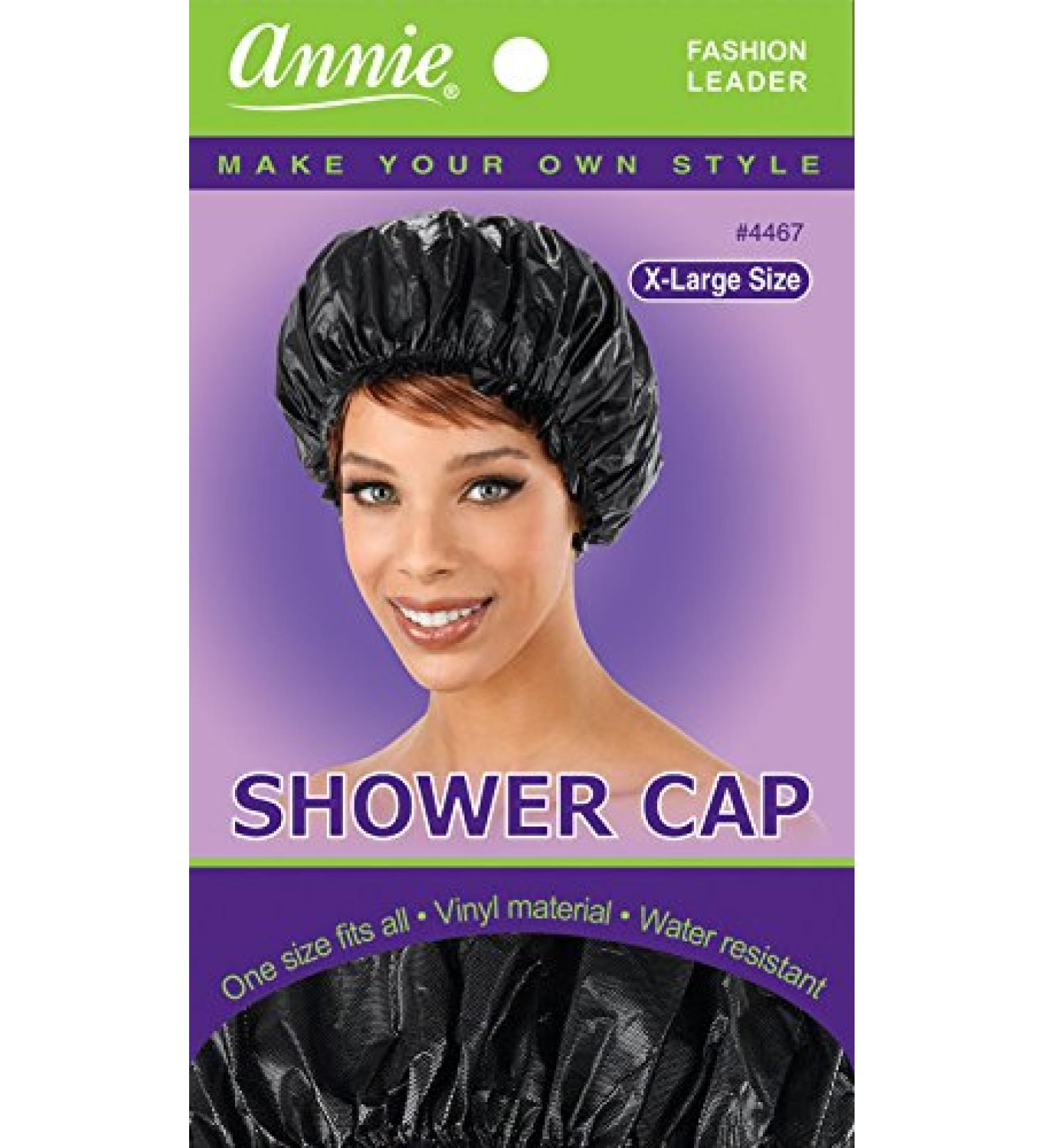 Annie Shower Cap  Black