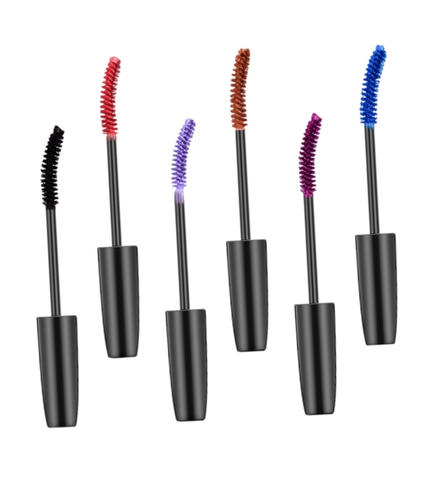 DOITOOL 6pcs Colored Mascara Curling Mascara Lady Mascara Gold Arabic Perfume Bottle Miss Makeup Neutral Abs - Buy Online on GoSupps.com
