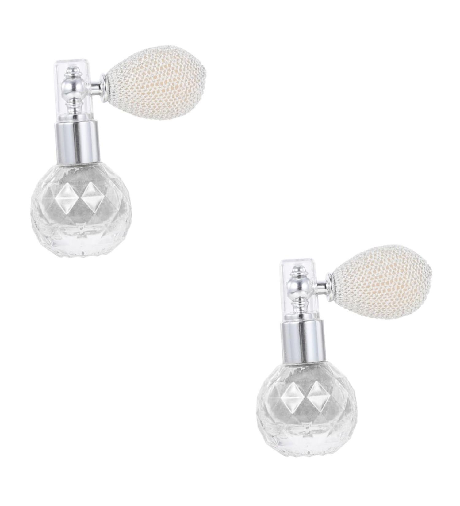 FOMIYES Highlighters 2 pcs Vintage Home Sparkling Face Beauty Light Cosmetic for Sparkle Girls Travel Women Silverx2pcs mediumx2pcs - Buy Online on GoSupps.com