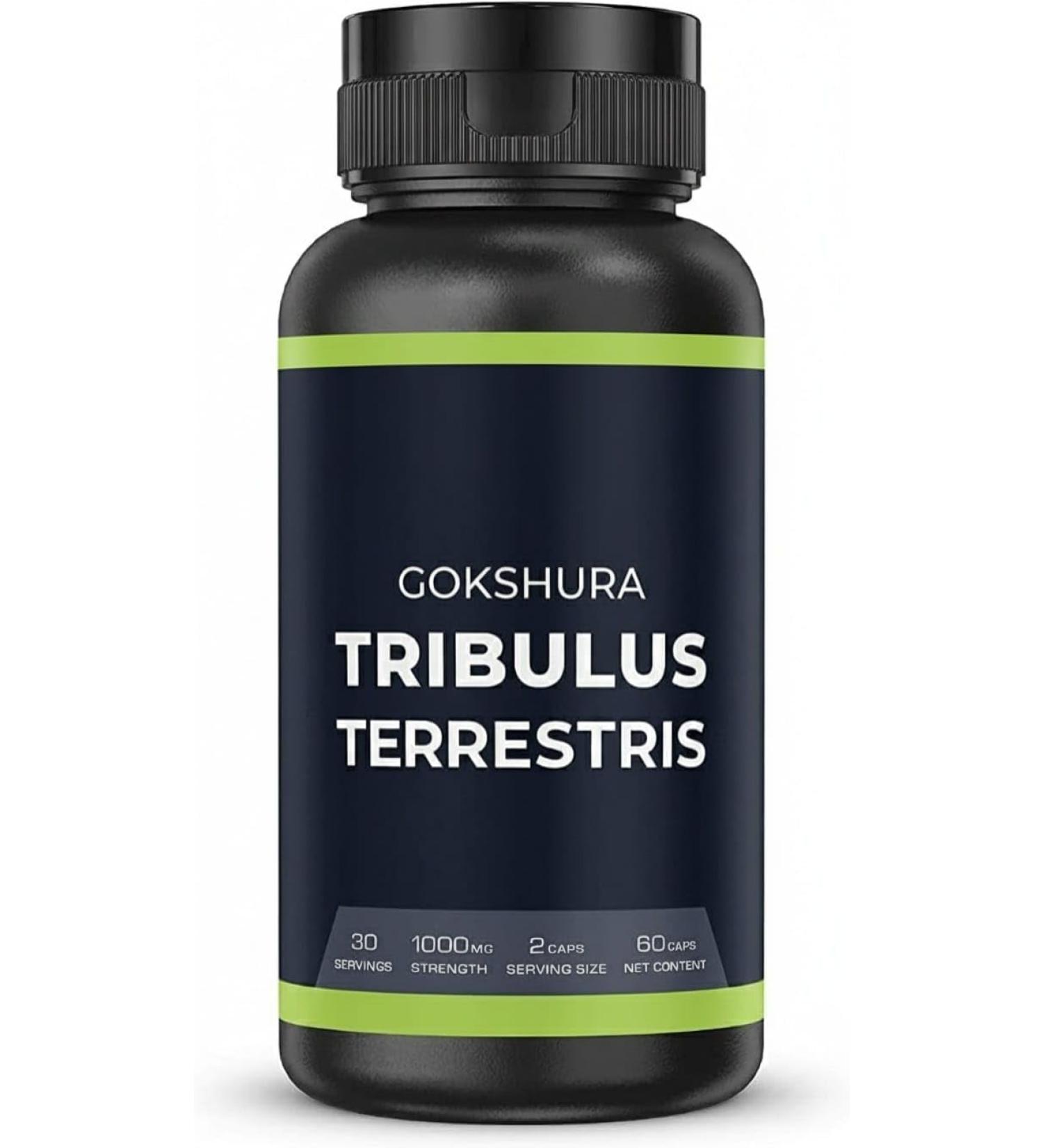 Vishopy Wellness Tribulus Terrestris Extract (Gokshura) - 1000mg Capsules 60 - Buy Online on GoSupps.com