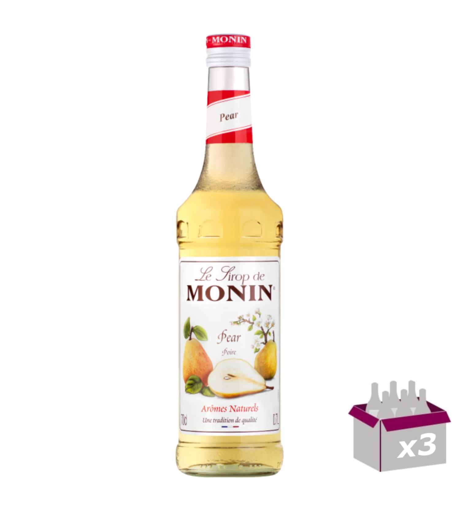 Set of 3 Syrup – Pear – 70 cl