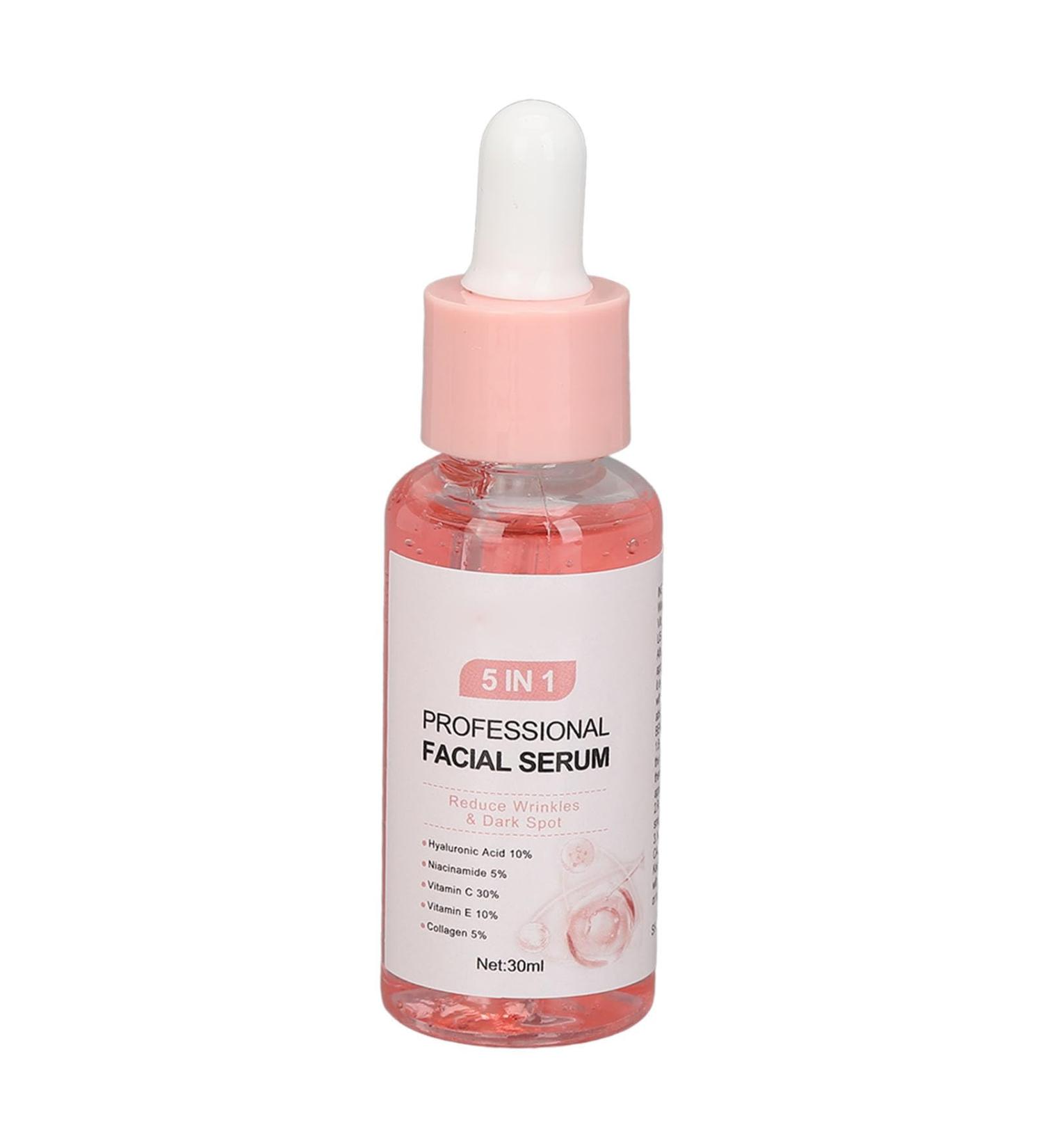 5 In 1 Facial Care Serum Cleaning Moisturizing Face Care Serum Hydrating for Daily - Buy Online on GoSupps.com
