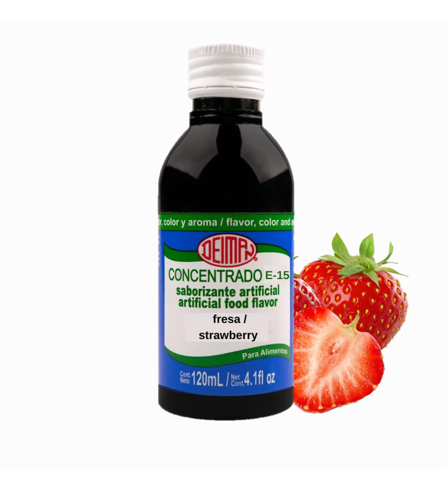Deiman Artificial Strawberry Flavoring 4 fl.oz. - Pack of 1 - Buy Online on GoSupps.com