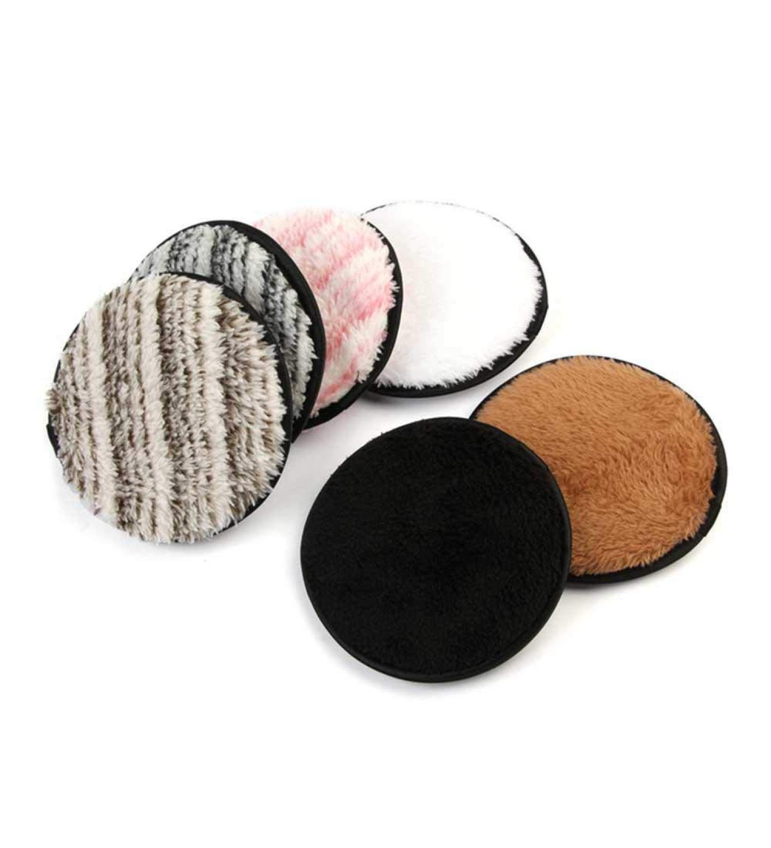 Reusable Makeup Remover Cloths - Eco-Friendly Double-Sided Microfiber Pads | Chemical-Free Facial Cleansing | 6 Pack - Buy Online on GoSupps.com