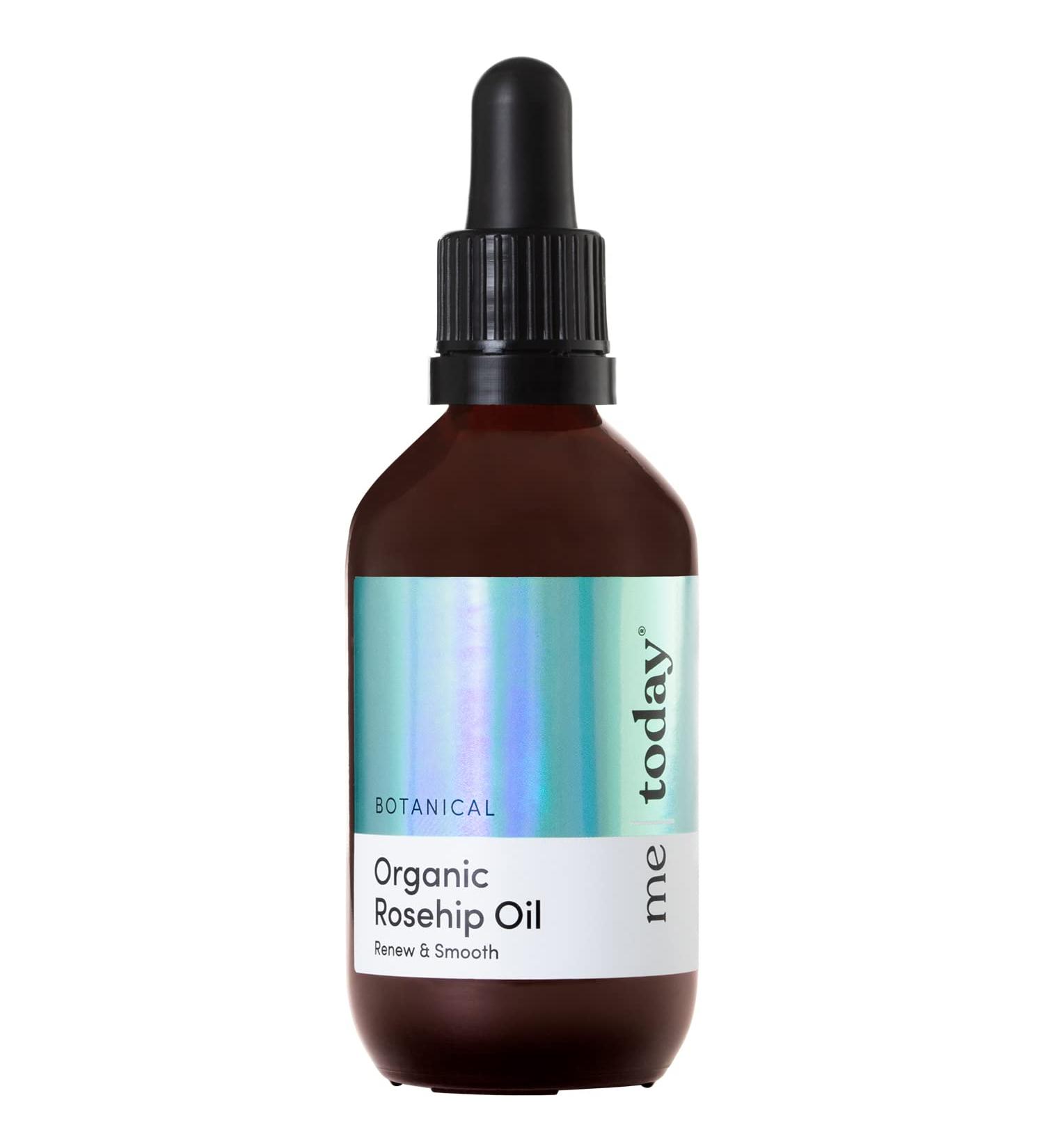 me today - Botanical Organic Rosehip Oil 50ml Renew and Smooth Face Oil Antioxidant with Omega 3 6 and 9 Natural Ingredients Vegan - Buy Online on GoSupps.com