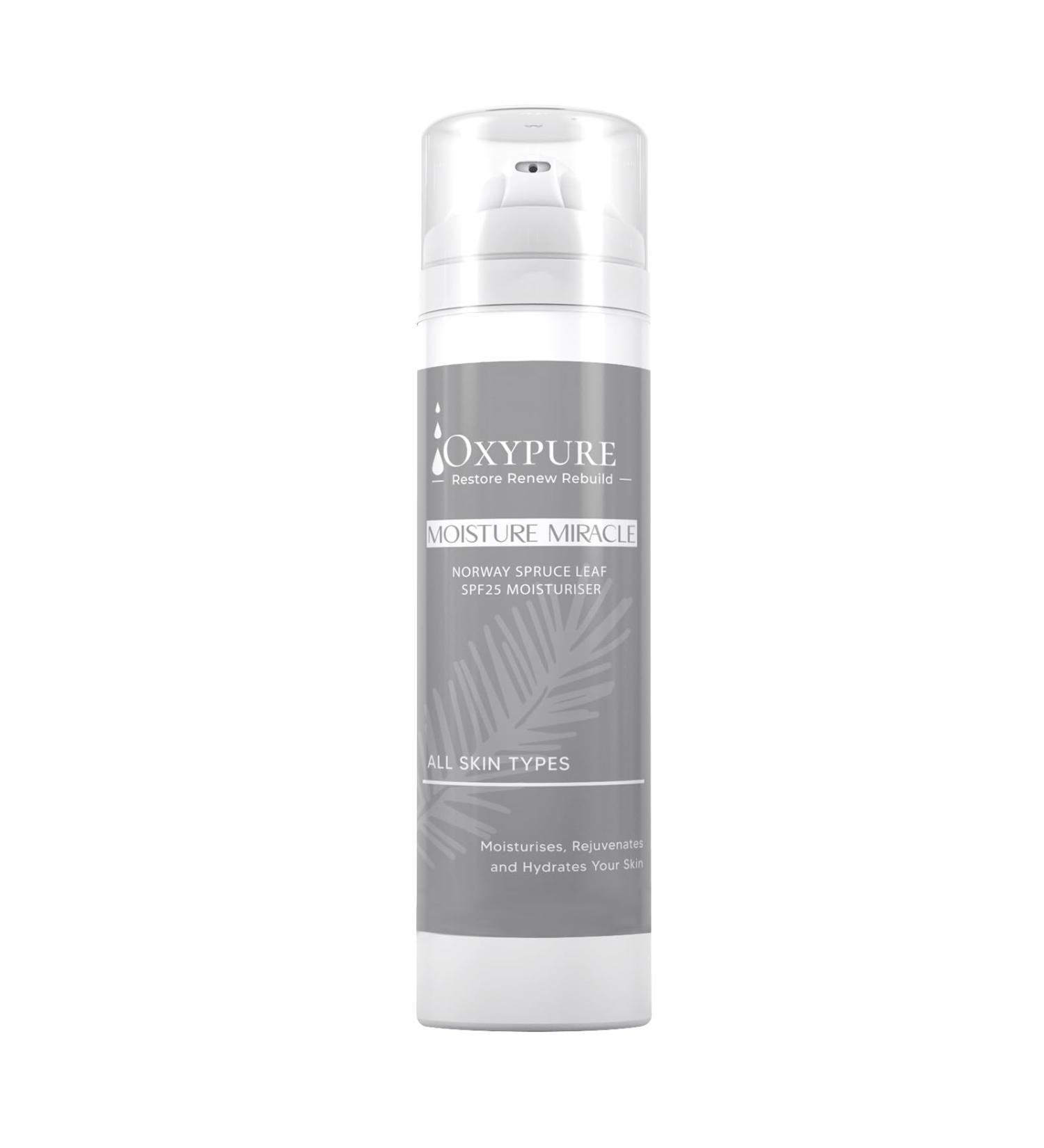 Moisture Miracle SPF25 with Spruce Leaf Extract by Oxypure 50ml