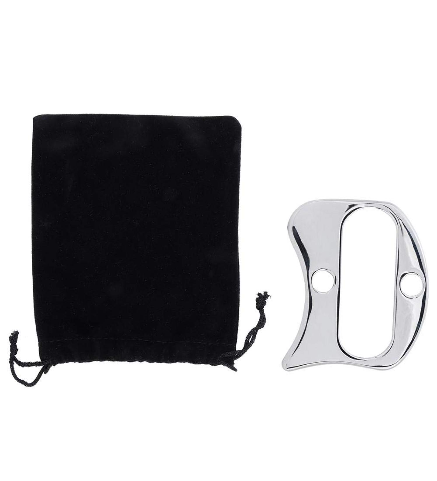 Taidda Massage Gua Sha Plate | Stainless Steel Scraping Tool for Pain Relief & Wellness - Buy Online on GoSupps.com