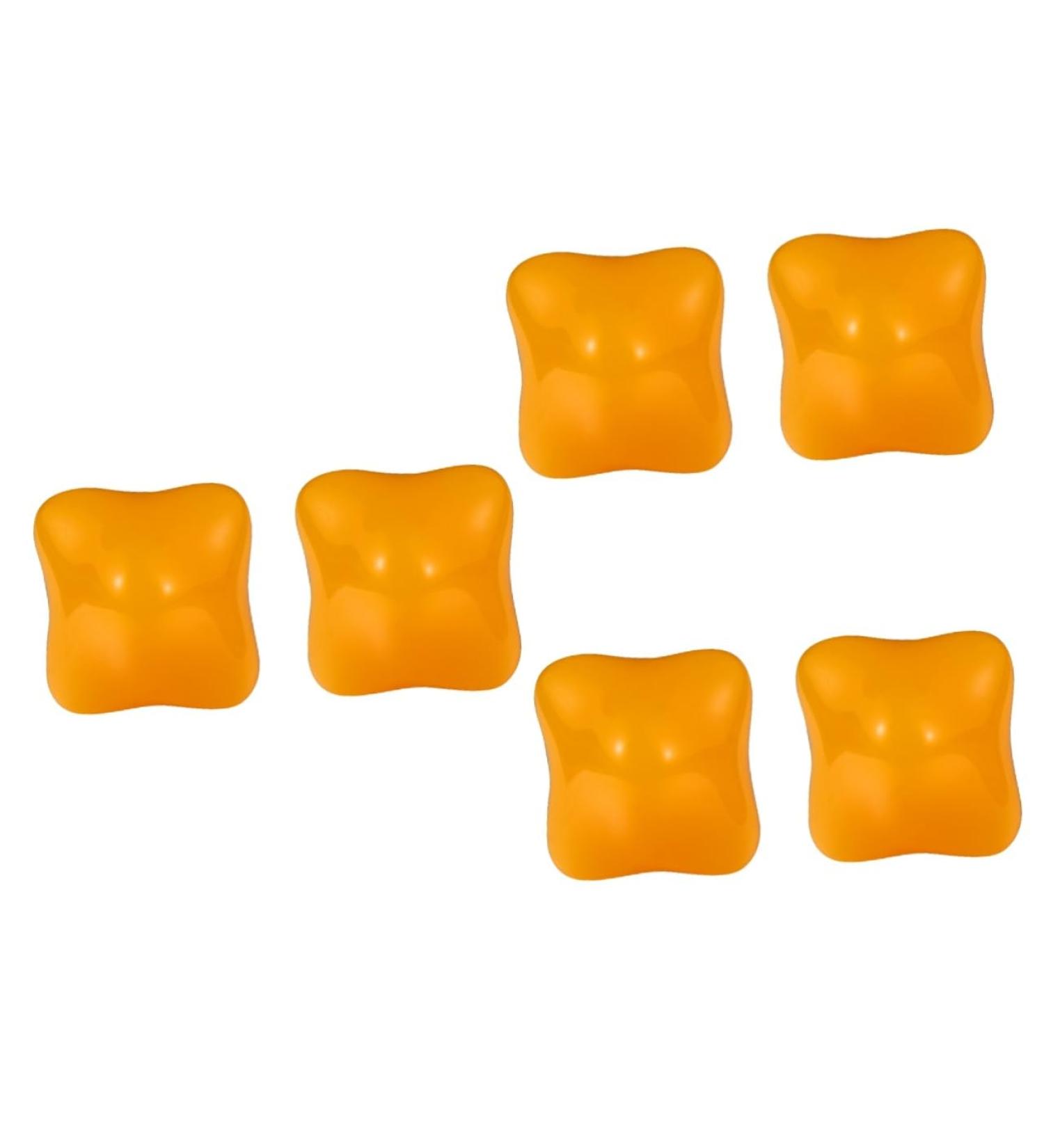 Magiclulu 6 STK Handball Massage Balls - Portable Finger Exercise & Decompression Massage Device - Silicone Fitness Balls for Hand Care - Buy Online on GoSupps.com