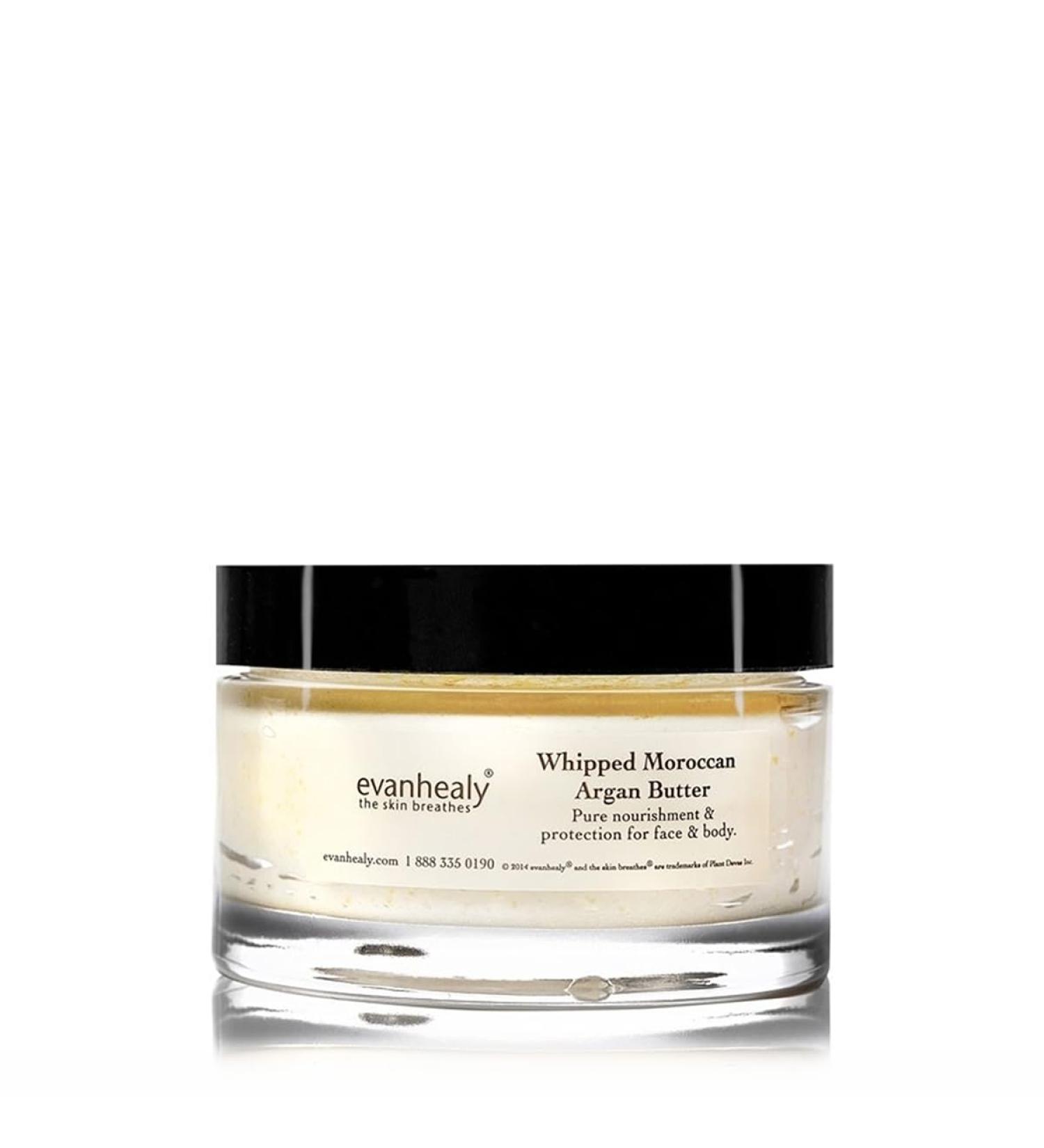 evanhealy Whipped Moroccan Argan Butter | Organic Shea Butter Argan Oi & Lavender | Moisturize & Revitalize Dehydrated Skin - Buy Online on GoSupps.com