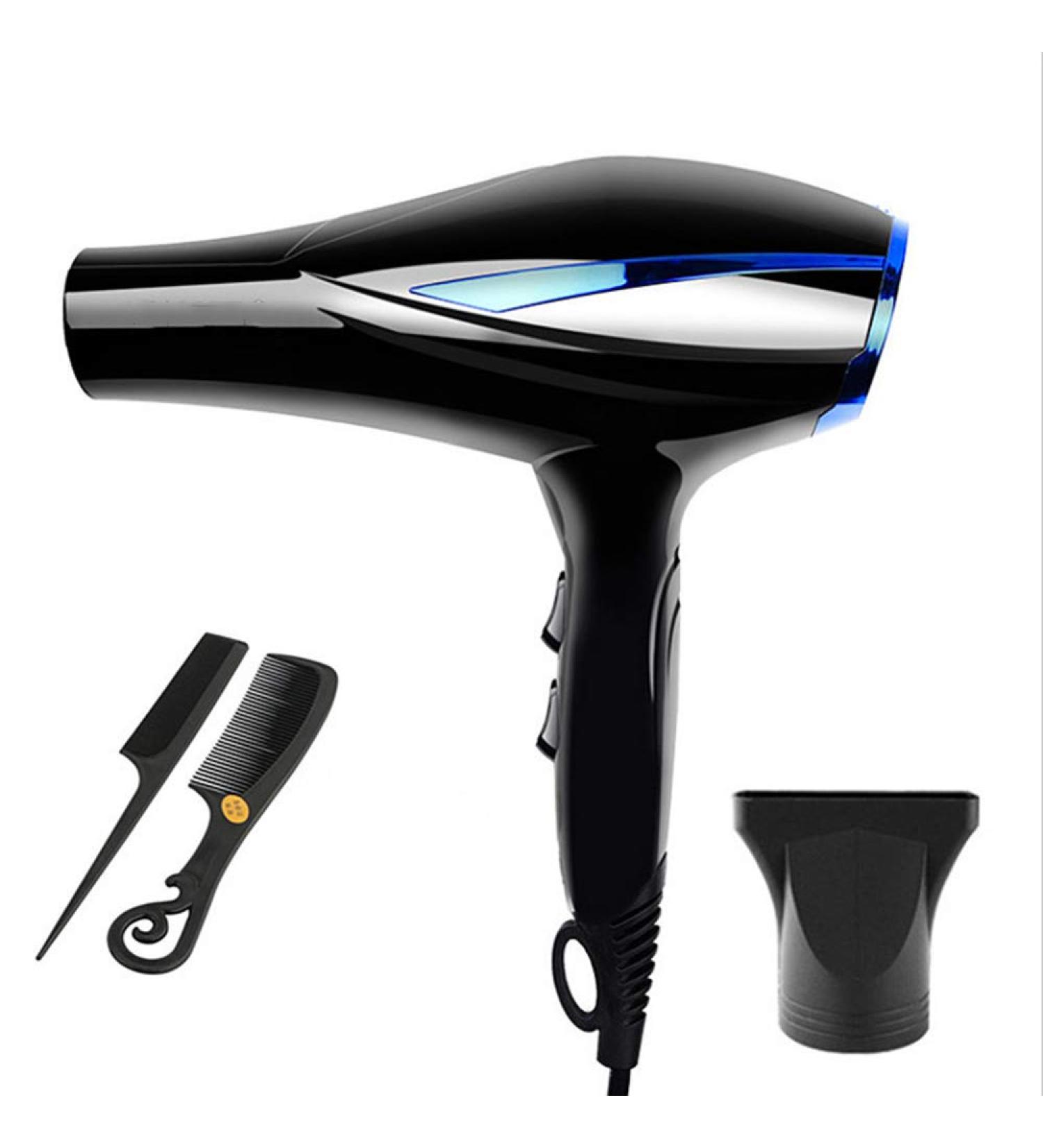 2000W Professional Hair Dryer High Power Hair Dryer Salon Hairdryer Sets Salon Lightweight Blow Dryer with Airflow Concentrator and Comb 2 Speed and 3 Heat Hairdryer Fast for Home or Salon B Small - Buy Online on GoSupps.com