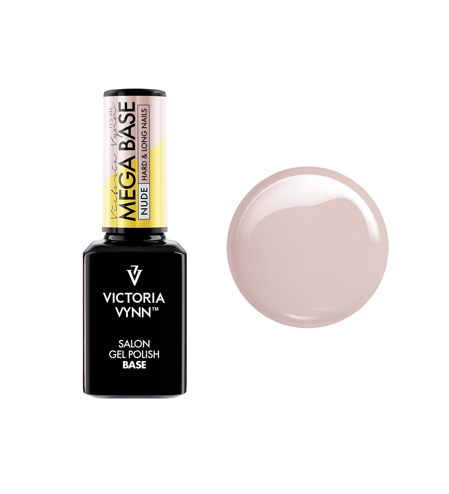Victoria Vynn Mega Base Hard & Long Nails UV Led Hybrid Gel Polish 15ml (Nude) Nude 15 ml (Pack of 1) - Buy Online on GoSupps.com