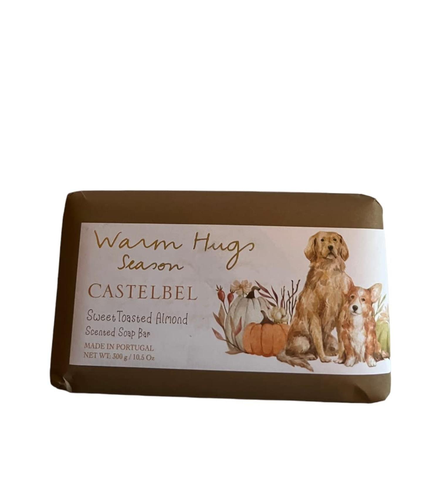 Castelbel Sweet Toasted Almond Luxury Soap Bar 10.5 Oz